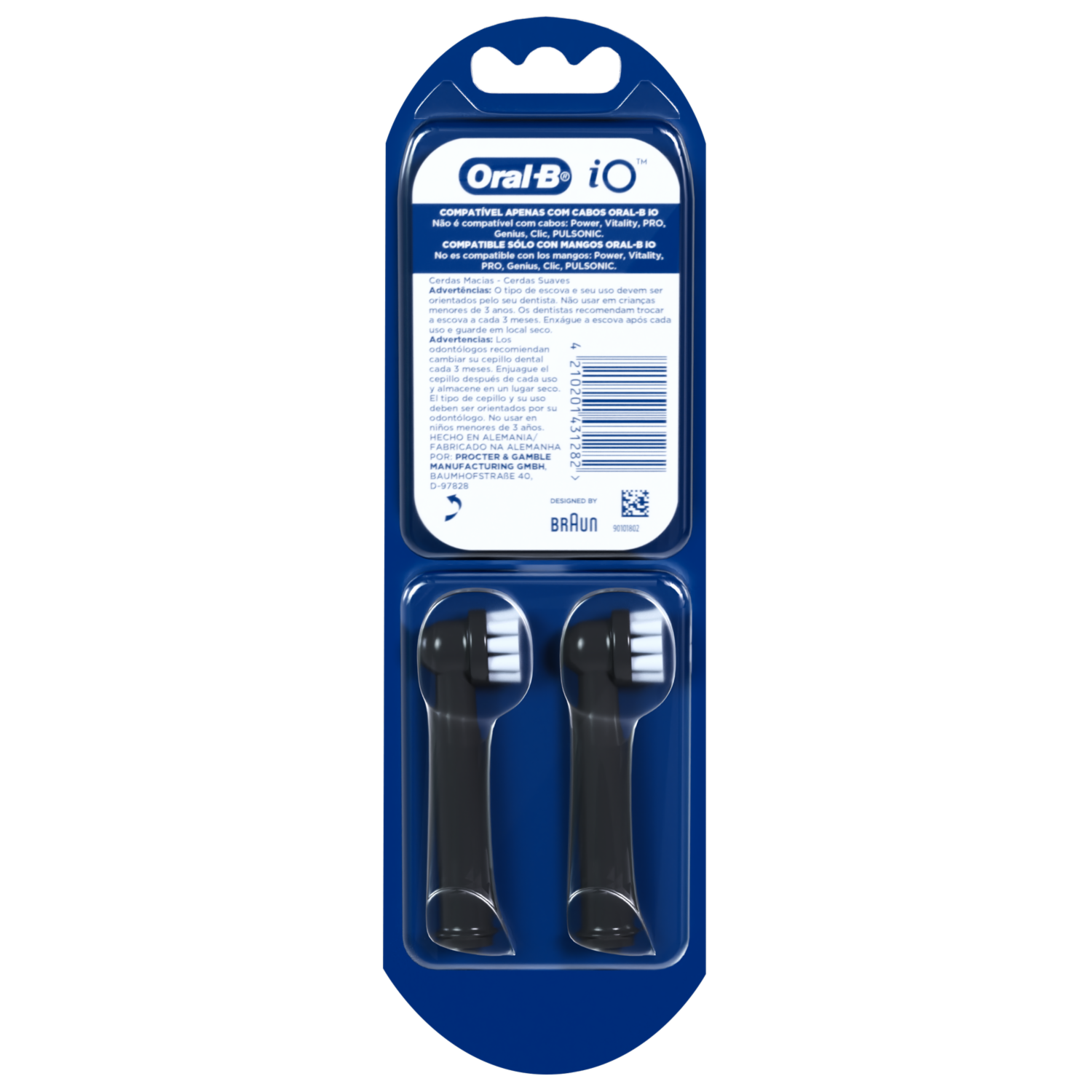 Repuesto De Cepillo Dental ORAL-B 2 Uds