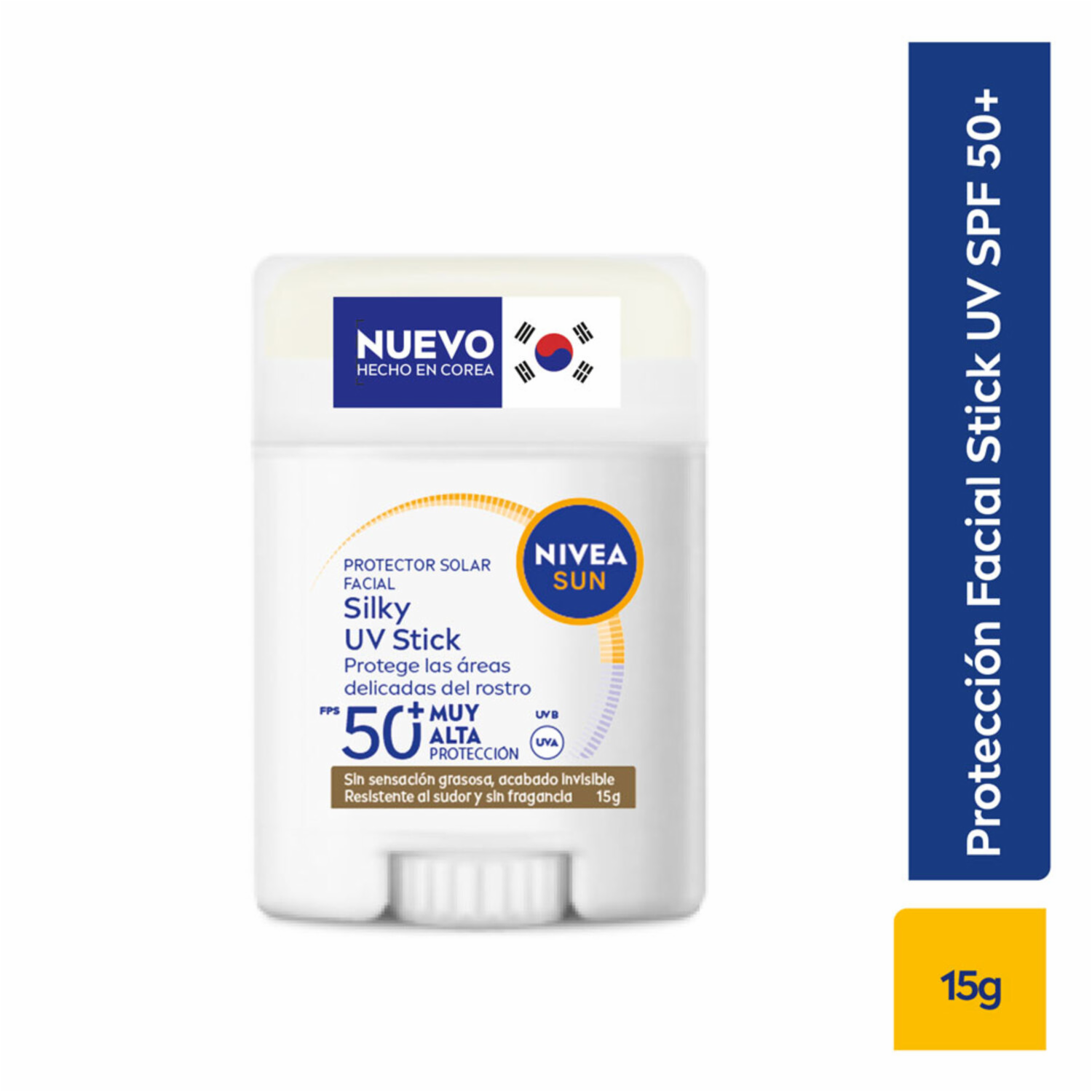 Protector Solar Facial Uv Stick Spf50+ NIVEA 15 G