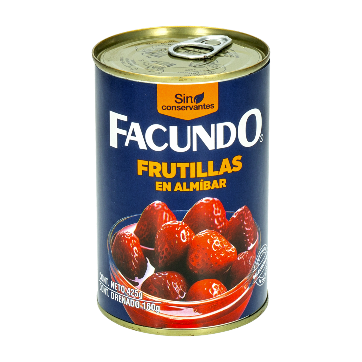 Frutillas En Almíbar FACUNDO 425 G