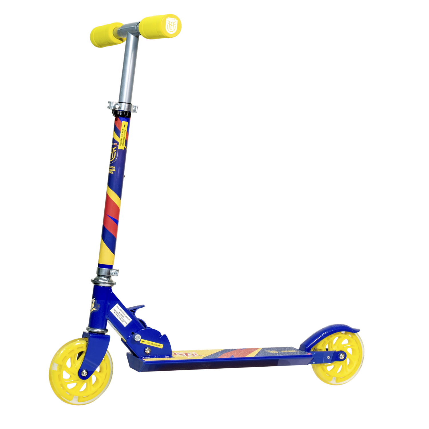 Scooter De Rueda Pequeña Con Luz Led LA TRI Plegable