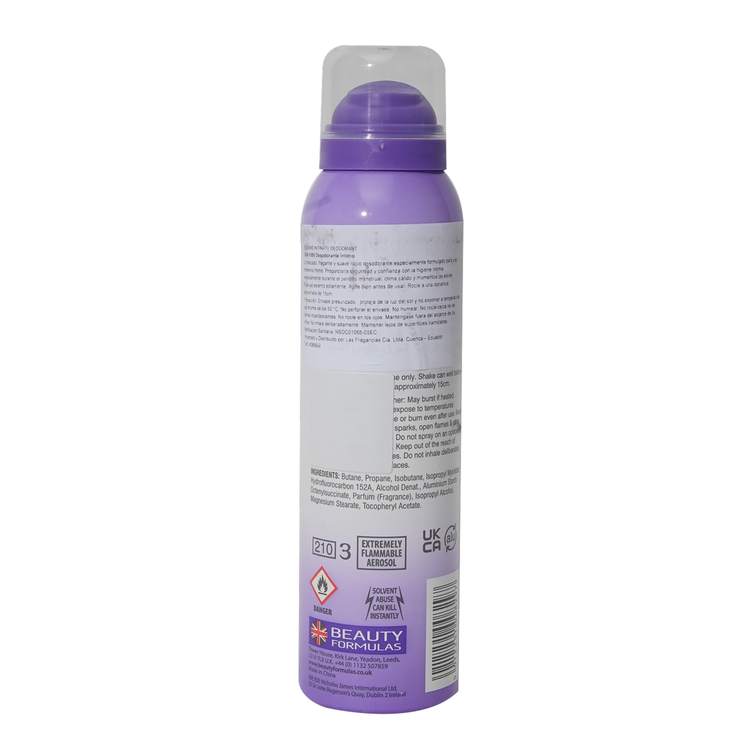 Desodorante En Aerosol FEMININE 150 Ml