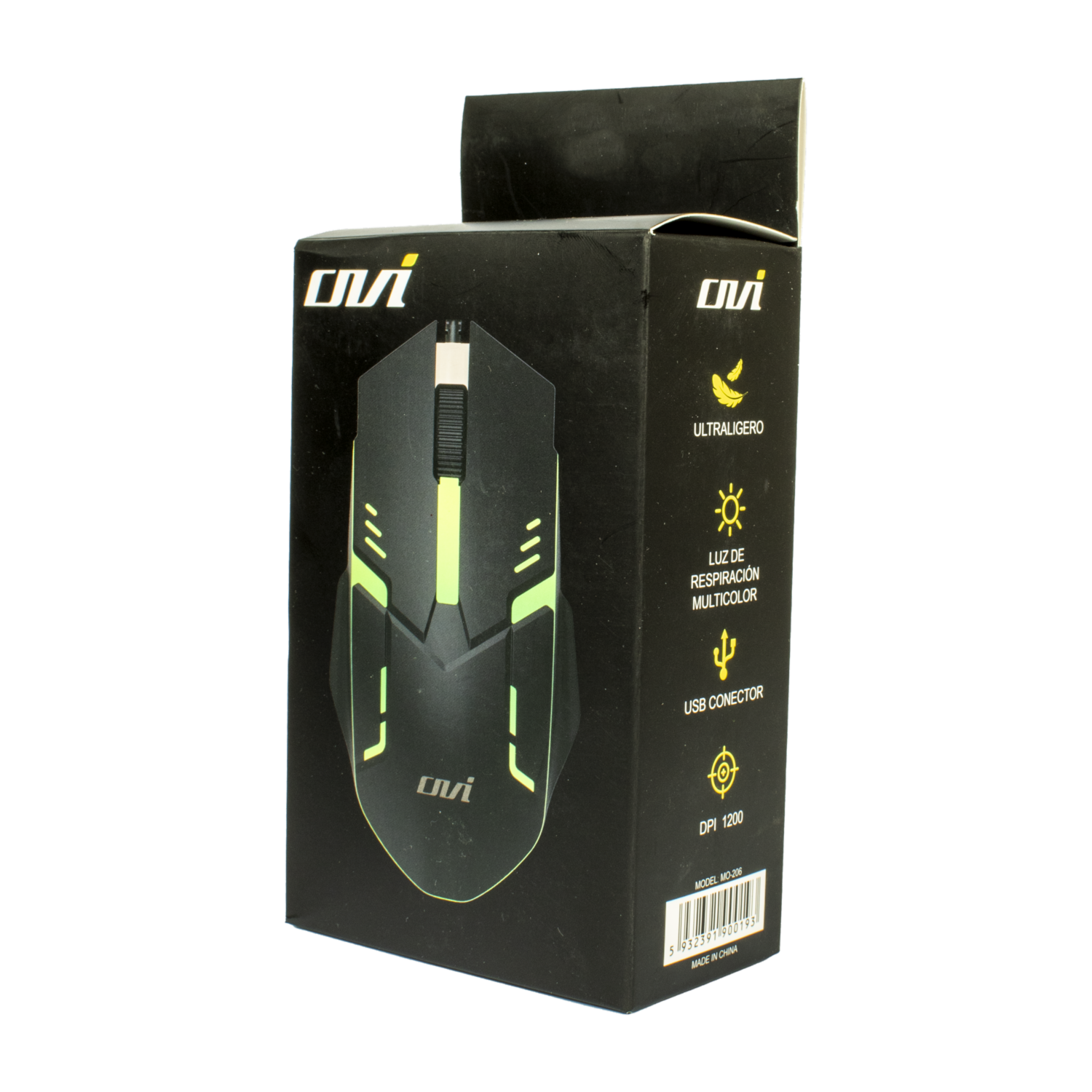 Mouse Gamer MO-206 OVI Con Cable