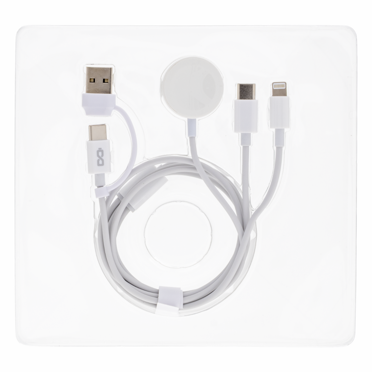 Cable Multi Carga Rápida Usb-A/C 6 En 1 CHARGE WORX 60 W