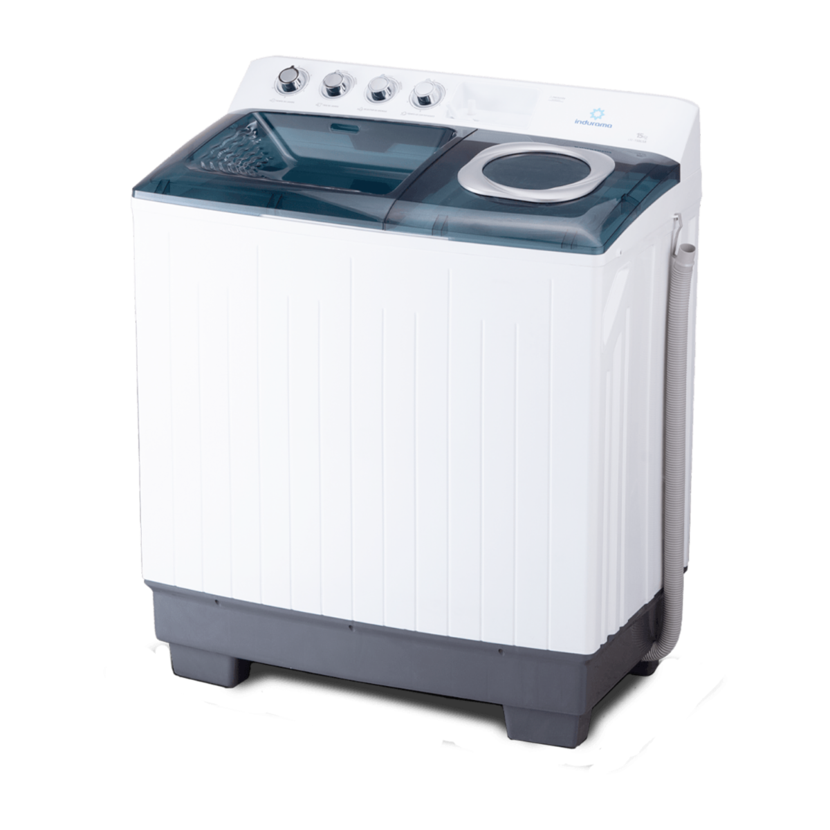 Lavadora De Ropa Semiautomática  LRI15 INDURAMA 15 Kilos