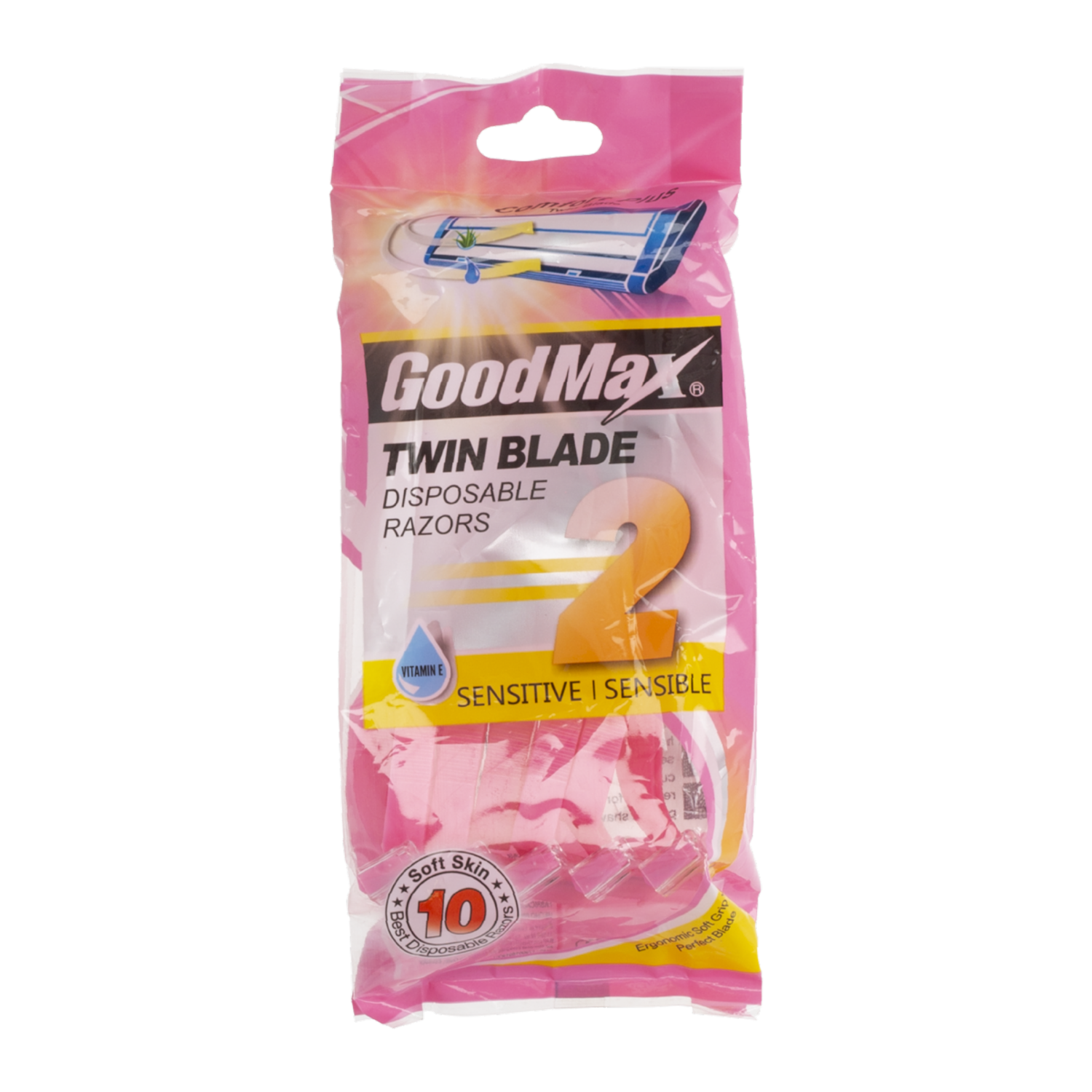 Razuradora Desechable De Mujer GOODMAX X10 Uds