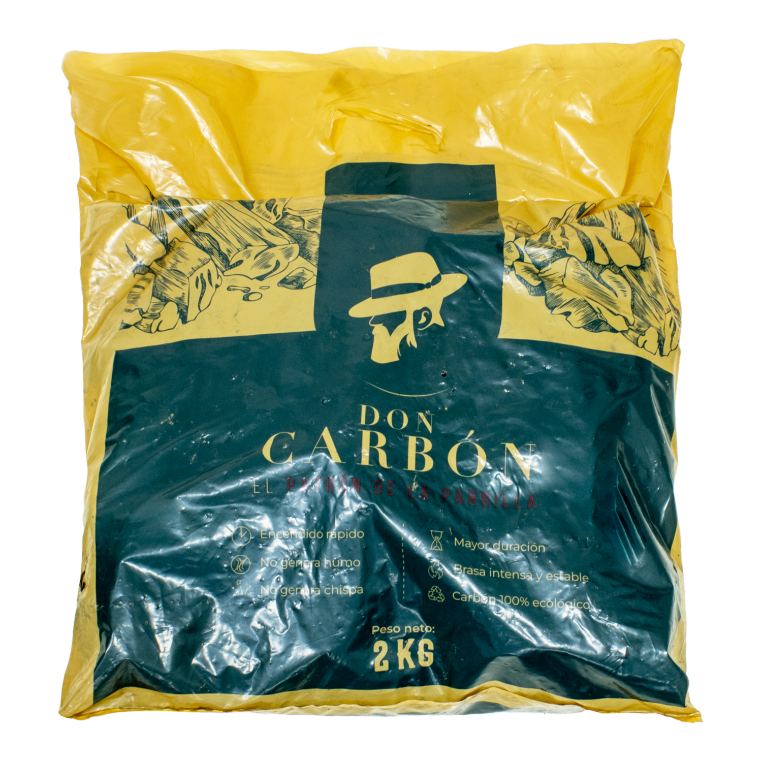 Carbón Bolsa DON CARBÓN 2 Kg