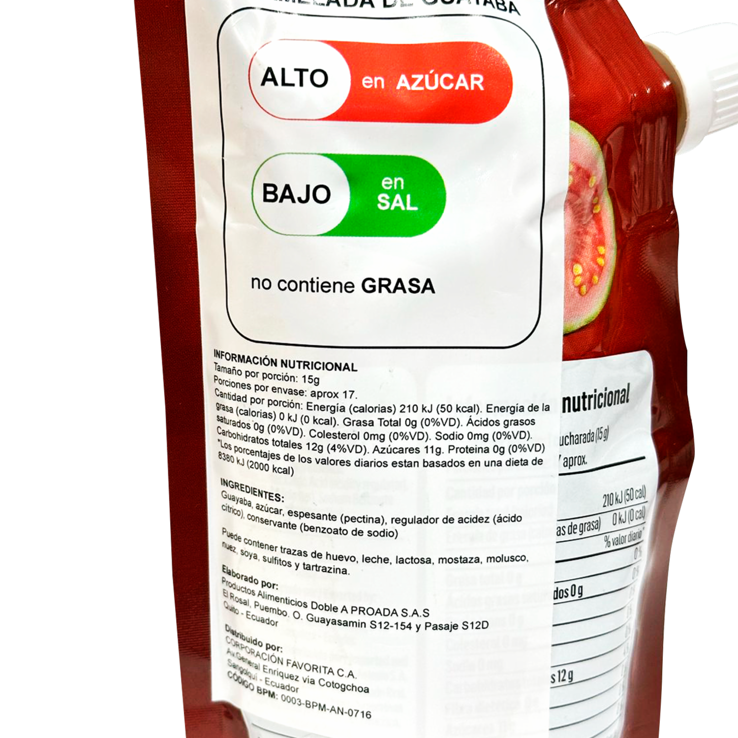 Mermelada De Guayaba VALUE 507 250 G