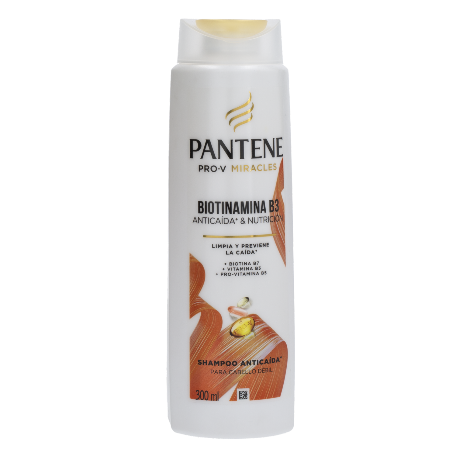 Shampoo Para Cabello Anti Caída & Nutrición Pro V Miracles Biotinamida B3 PANTENE 300 Ml