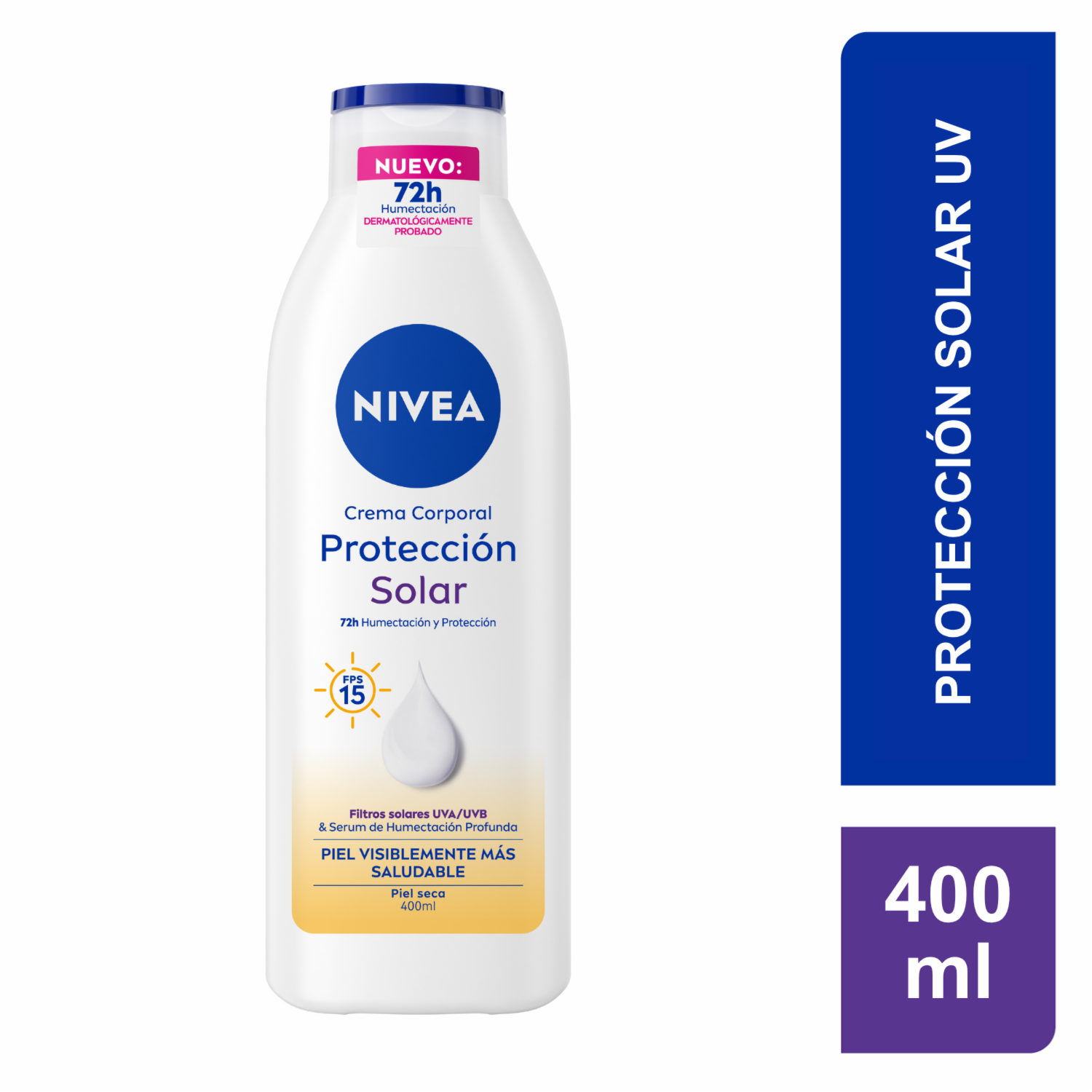 Crema Corporal Protección Uv Spf 15 NIVEA 400 Ml