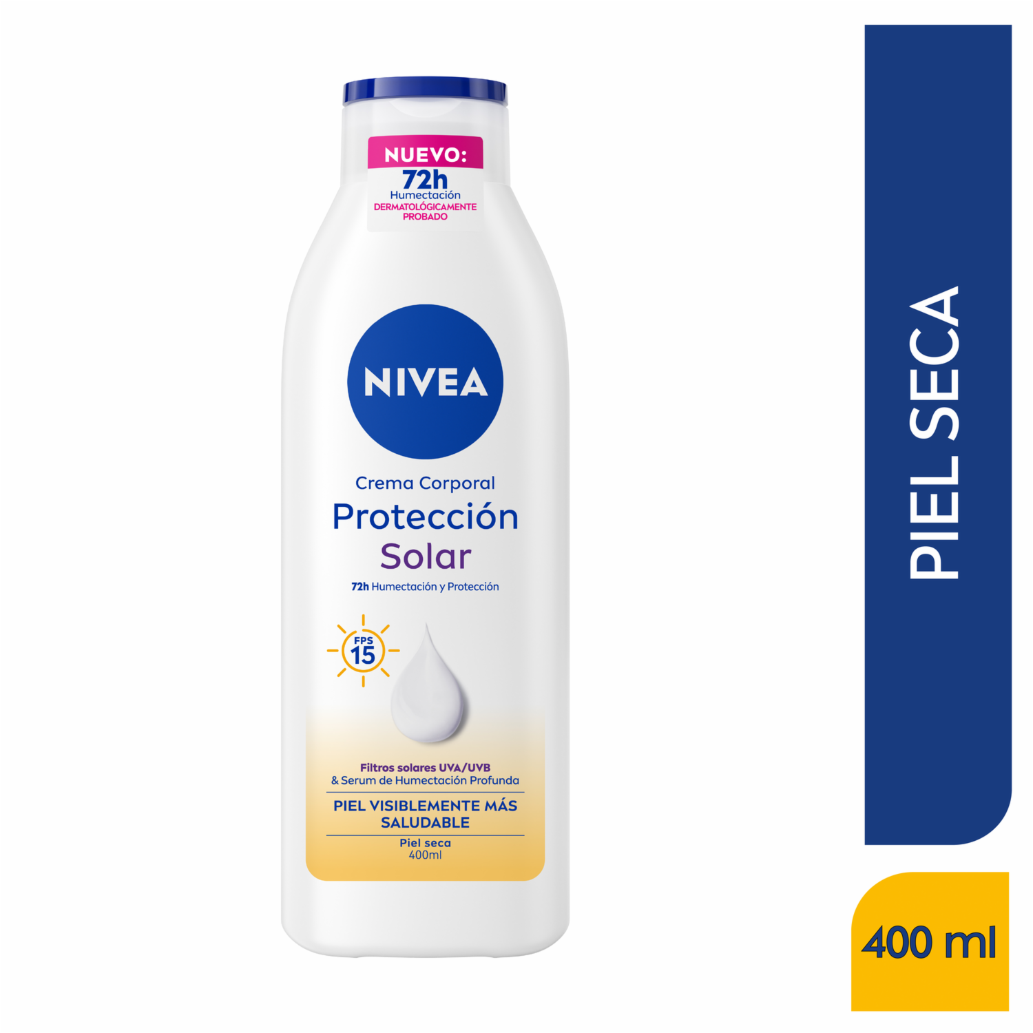 Crema Corporal Protección Uv Spf 15 NIVEA 400 Ml