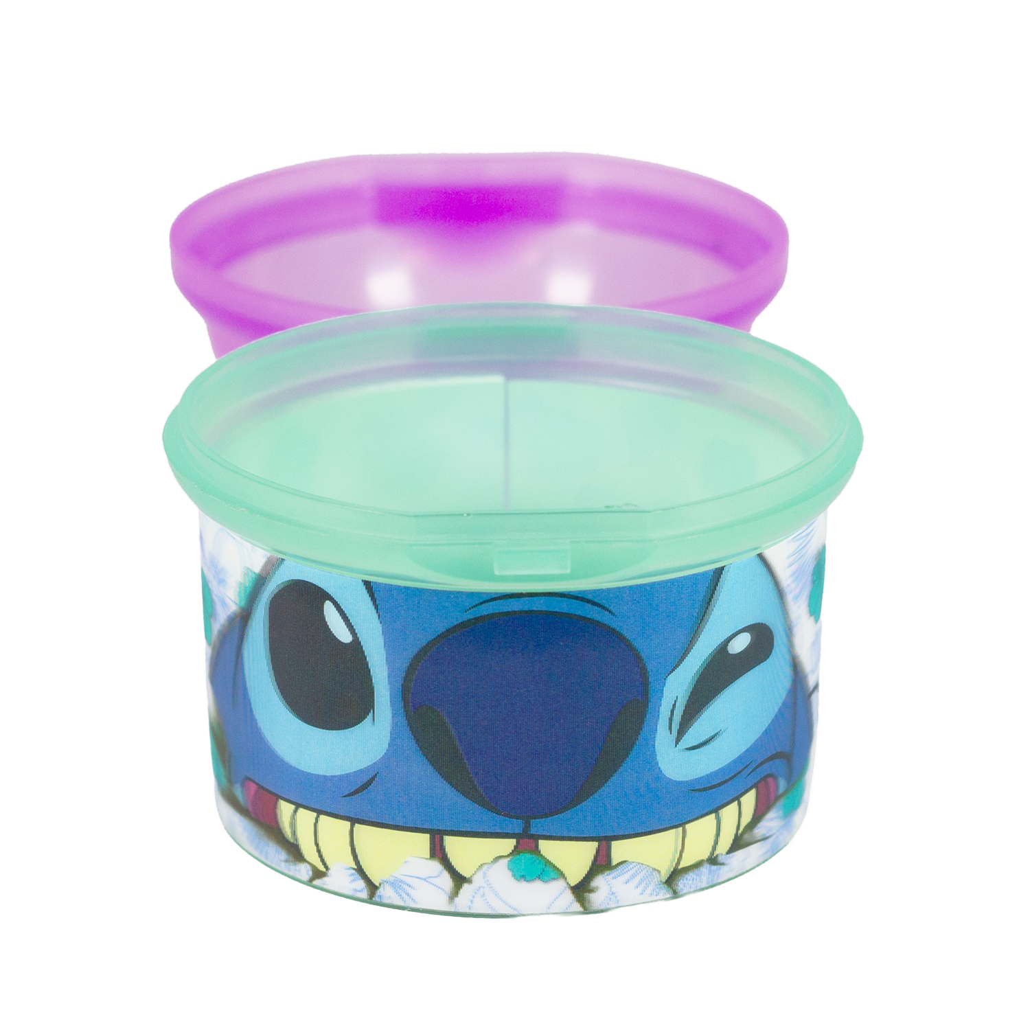 Recipiente Redondo Stitch FUN KIDS 23 Cm X 23 Cm