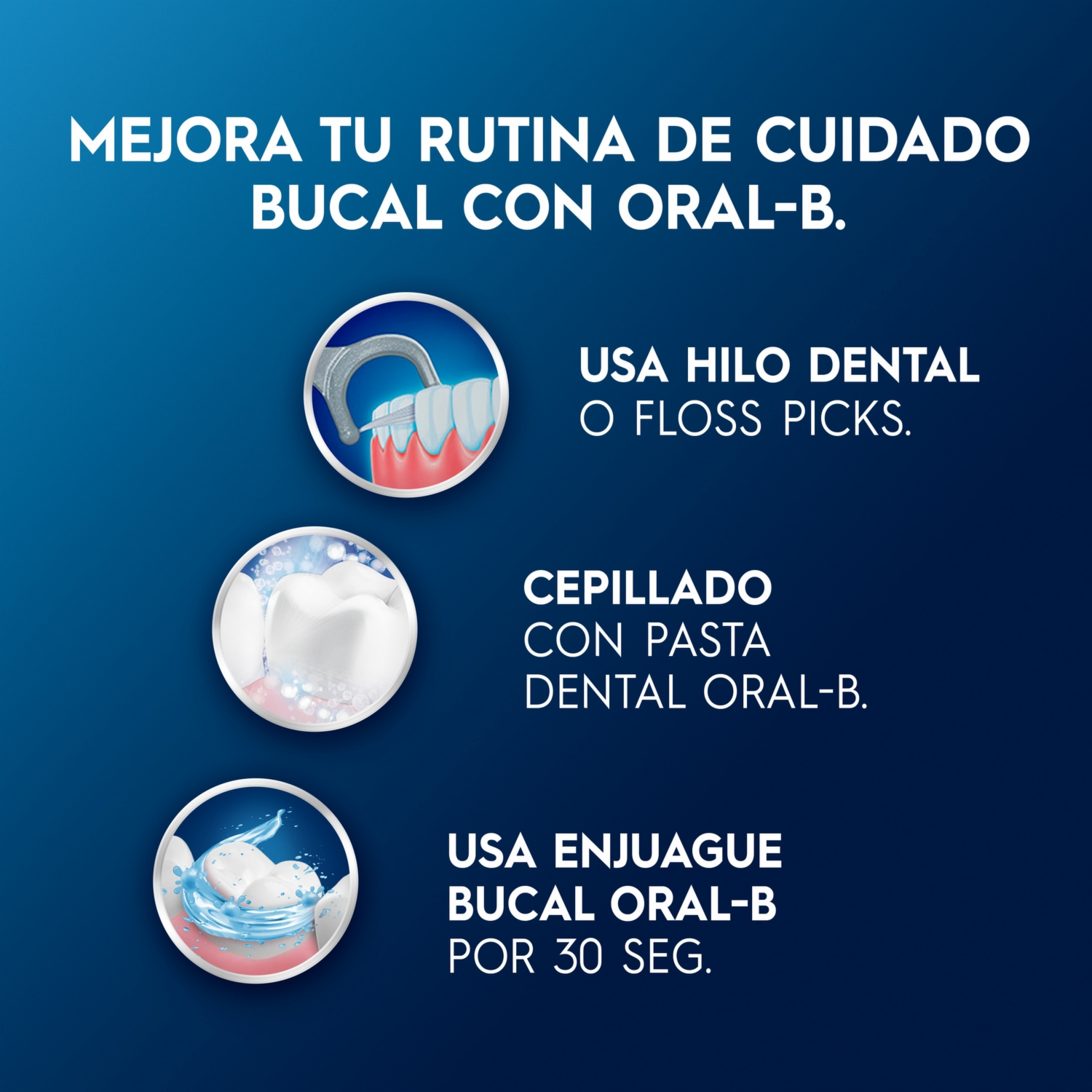 Hilo Dental Expert Pro-Salud Limpieza Profunda Con Textura Suave Sabor A Menta ORAL-B 25 M