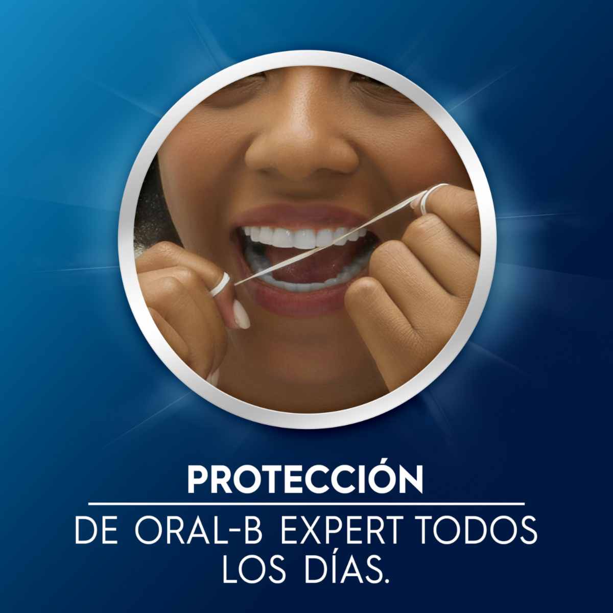 Hilo Dental Expert Pro-Salud Limpieza Profunda Con Textura Suave Sabor A Menta ORAL-B 25 M