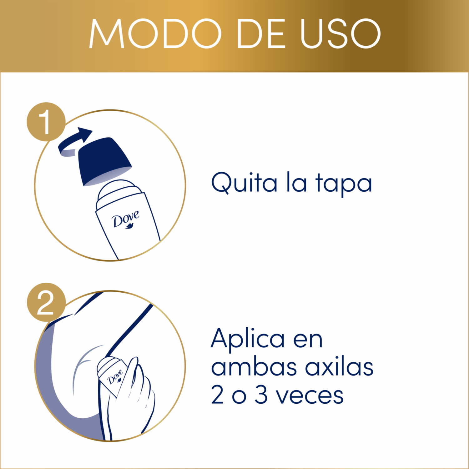 Desodorante En Roll-On Antitranspirante Para Mujer Clinical Tono Uniforme DOVE 50Ml