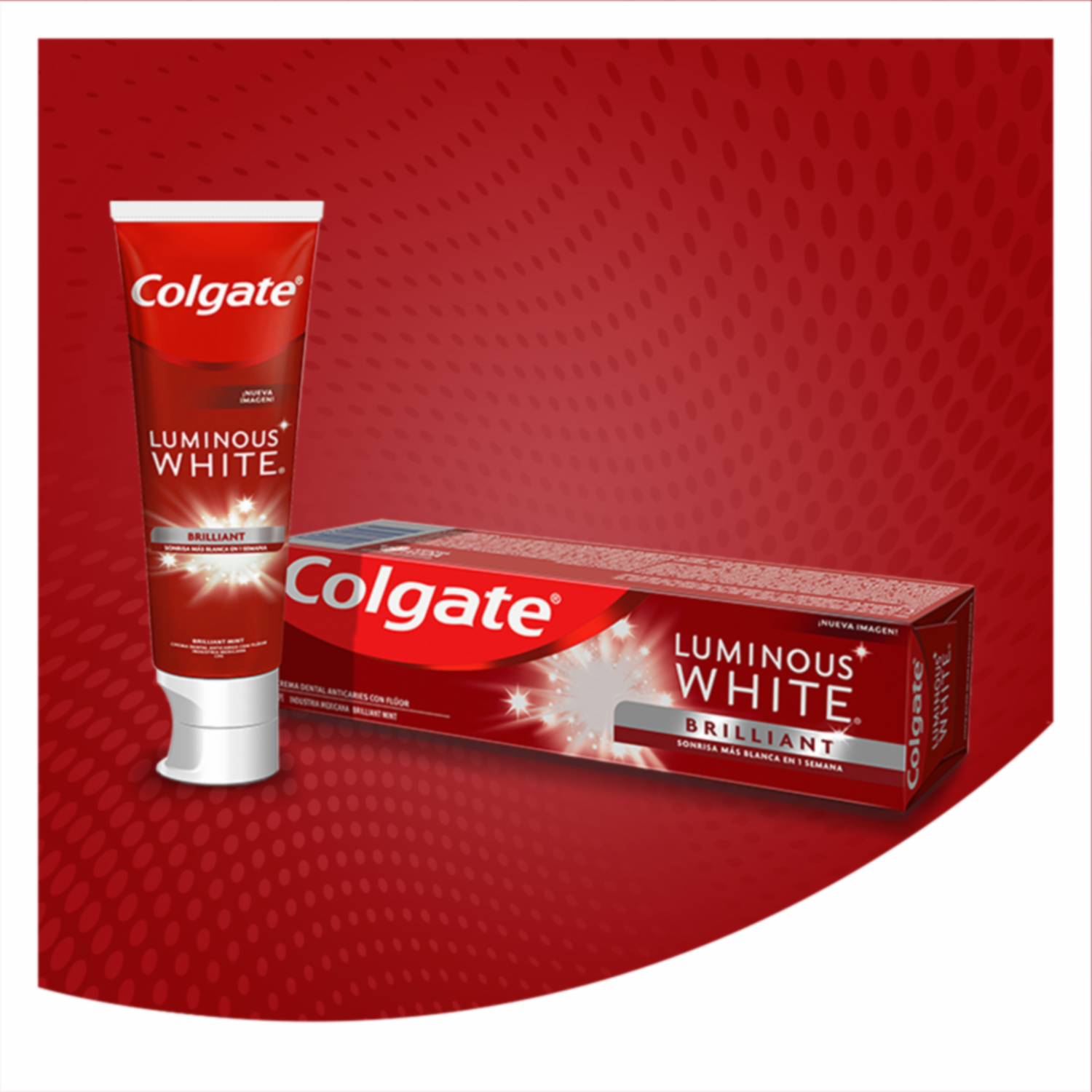 Pasta Dental Luminous White Brilliant COLGATE 125 Ml