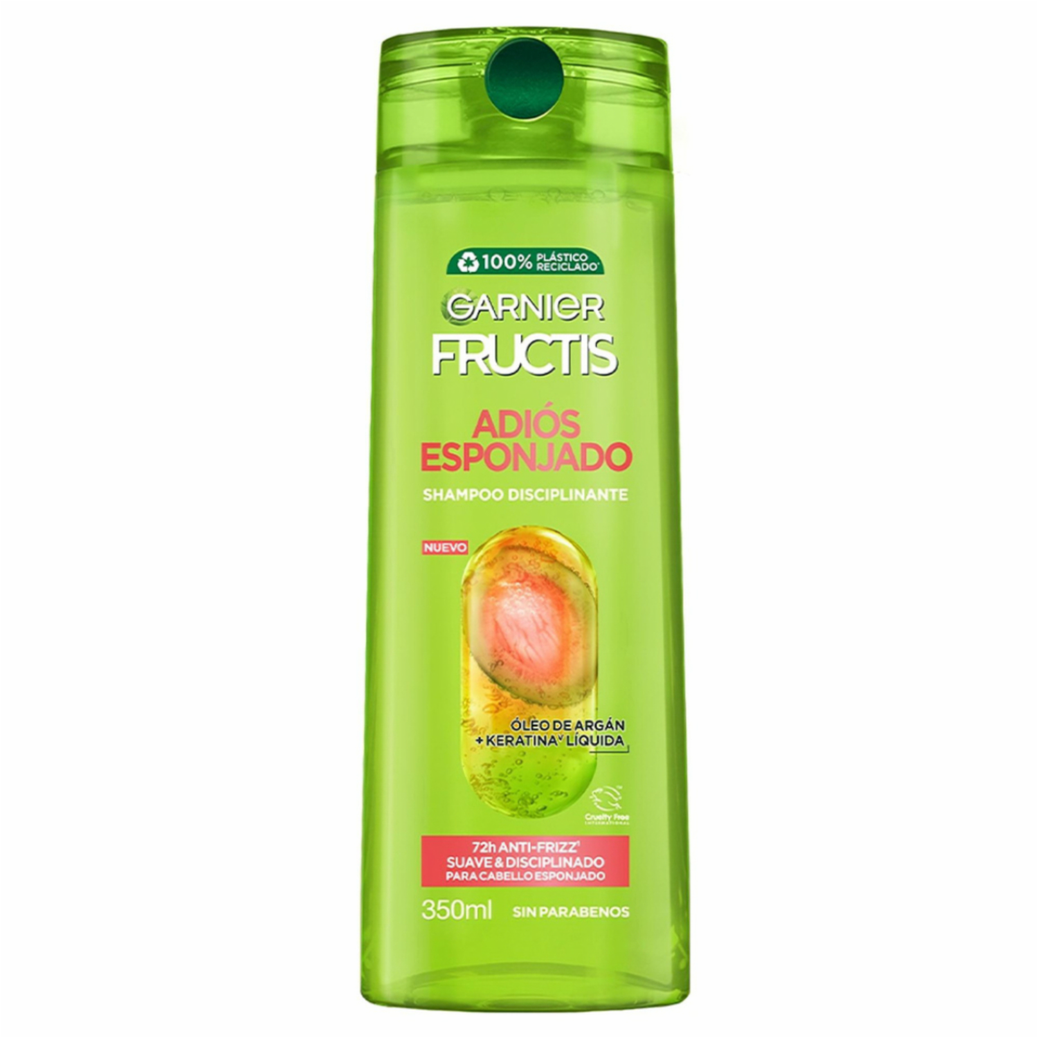Shampoo Para Cabello Adiós Esponjado GARNIER FRUCTIS 350 Ml