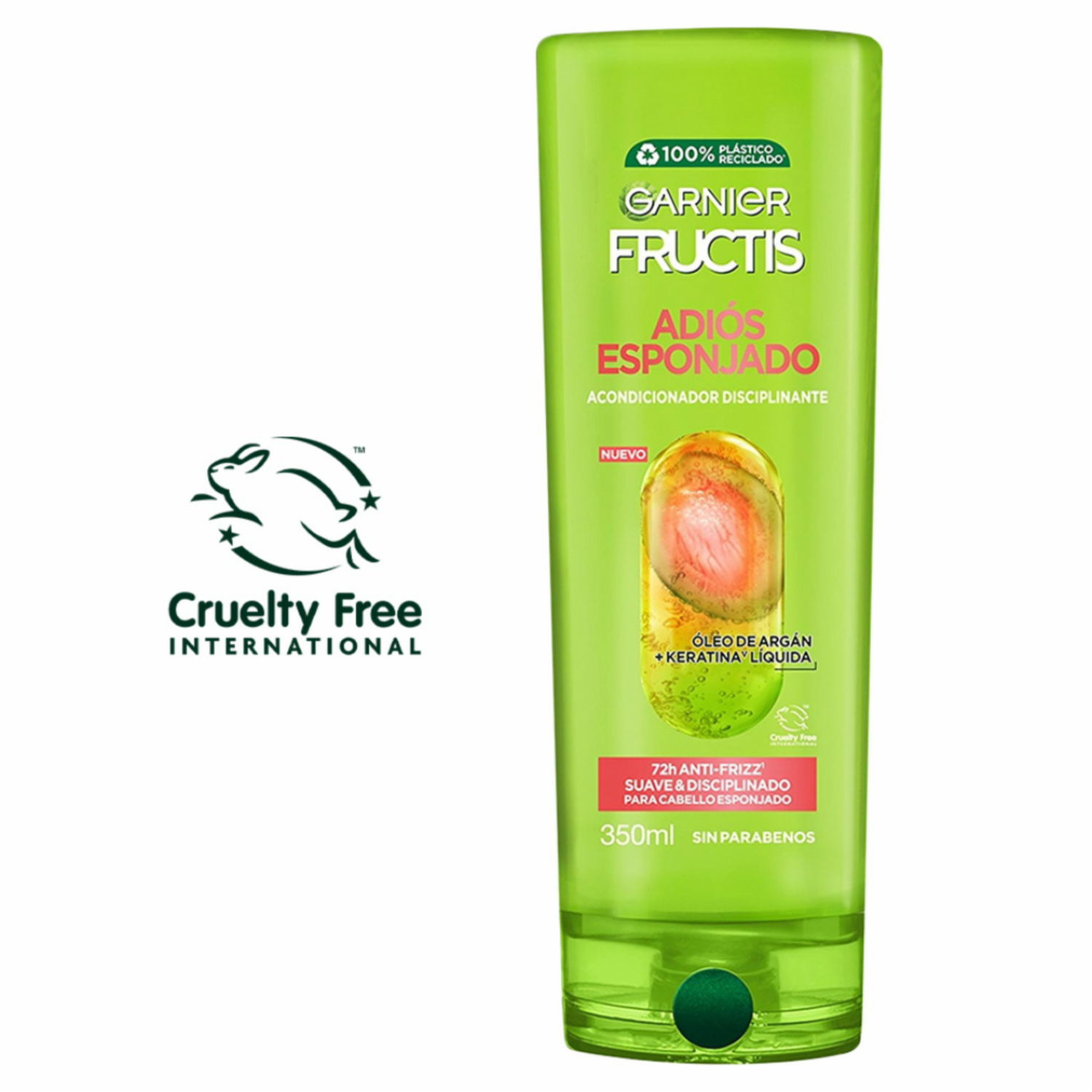 Acondicionador Adiós Esponjado GARNIER FRUCTIS 350 Ml