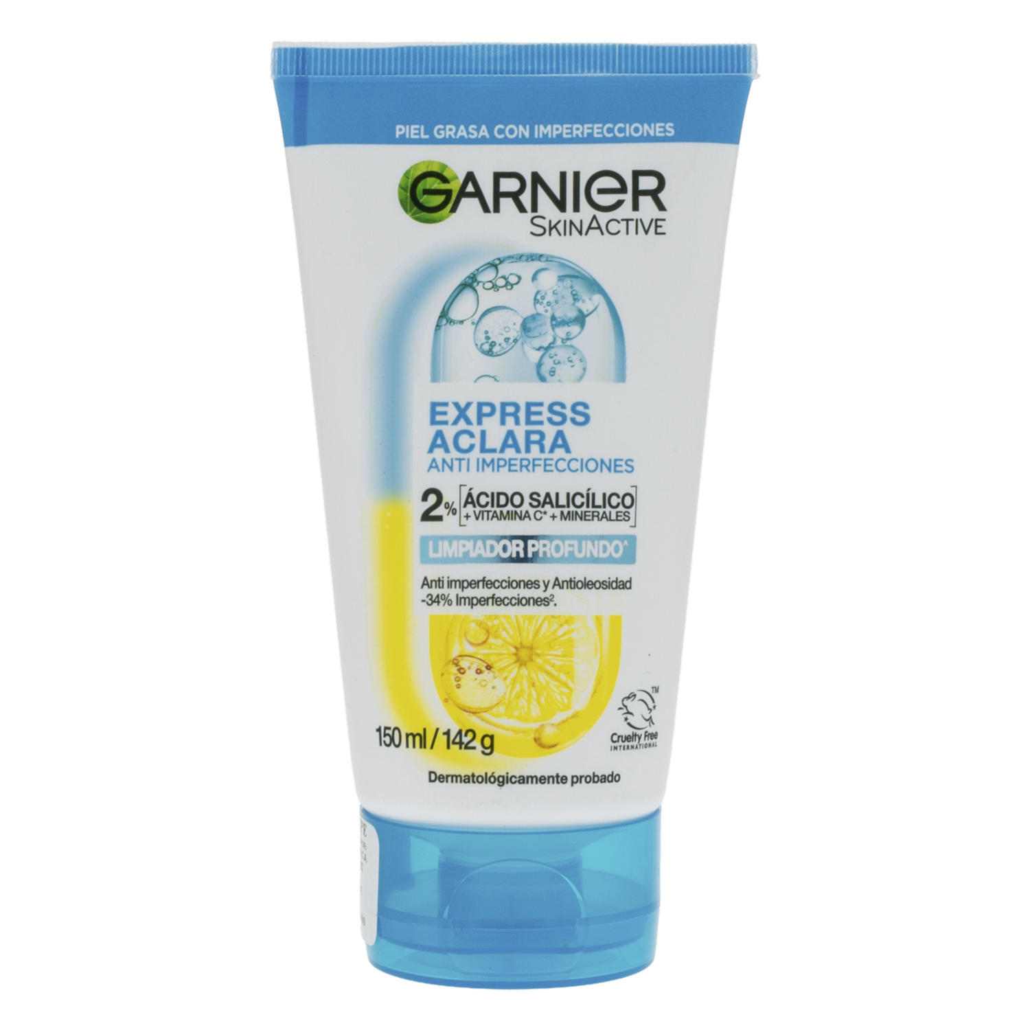 Limpiador Facial Profundo Express Aclara Skin Active GARNIER 150 Ml