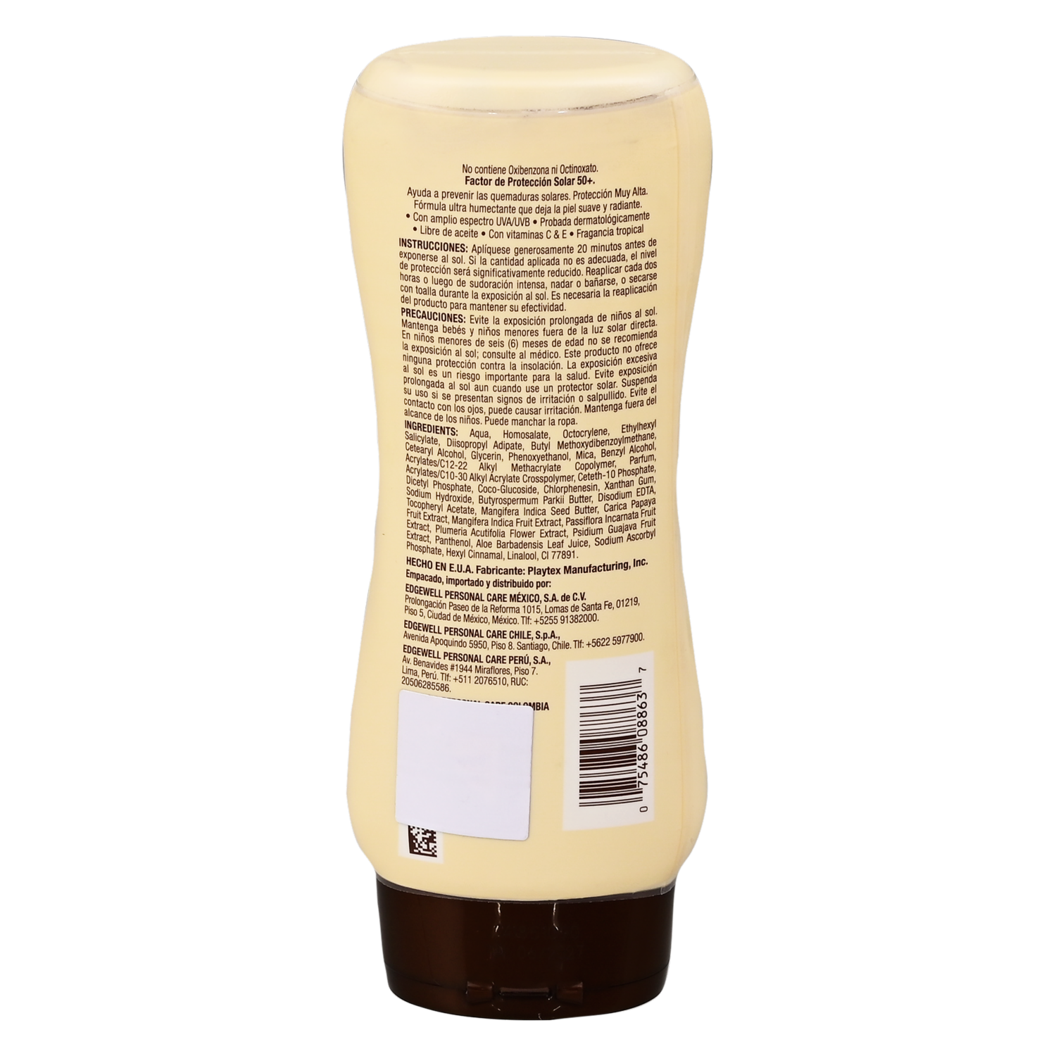 Protector Solar Corporal Sheer Touch  SPF 50 HAWAIIAN TROPIC 240 Ml