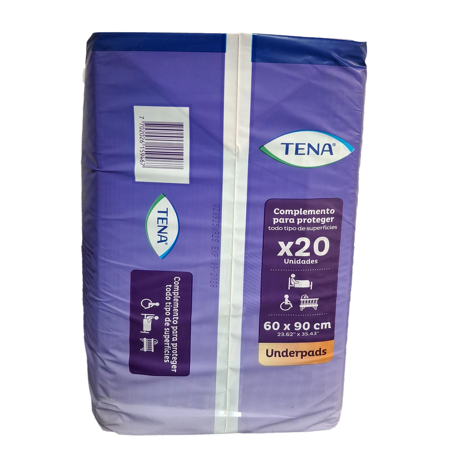 Protector De Cama Desechable TENA X20 Uds