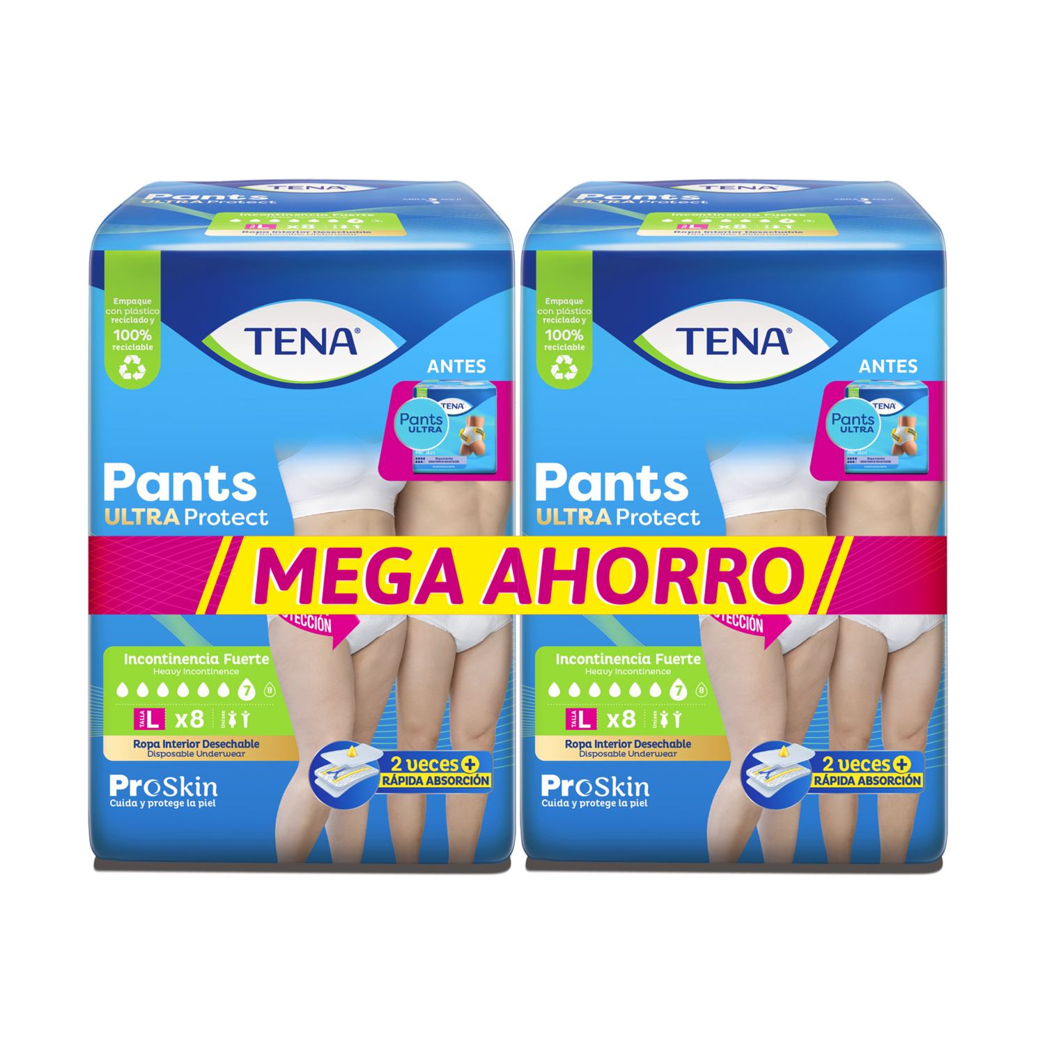 Pants Ultra Large TENA X 16 Uds