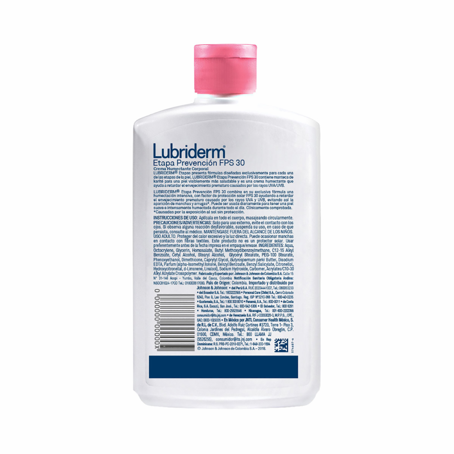 Crema Corporal Prevención LUBRIDERM 400 Ml