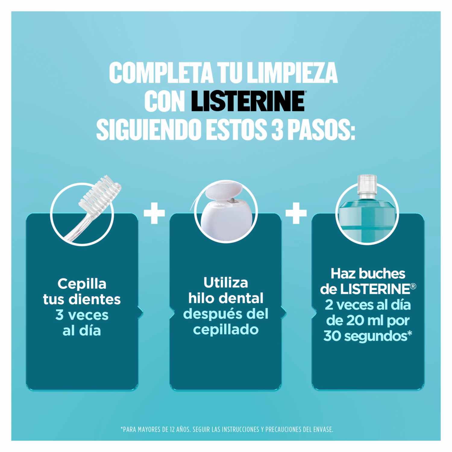 Enjuague  Bucal Cool Mint LISTERINE 1000 Ml
