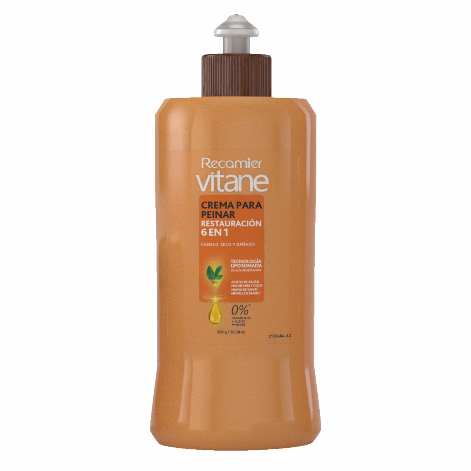 Crema Para Peinar Restauración 6 En 1 VITANE 300 Ml