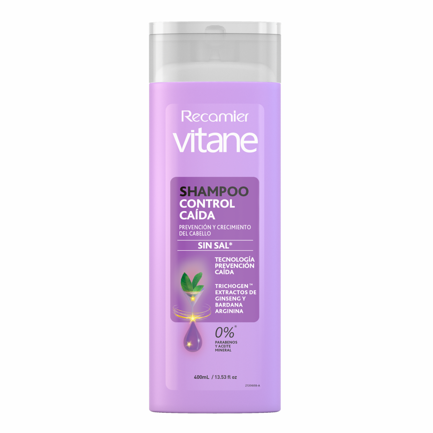 Shampoo De Cabello Acción Anticaída Arginina VITANE 400 Ml