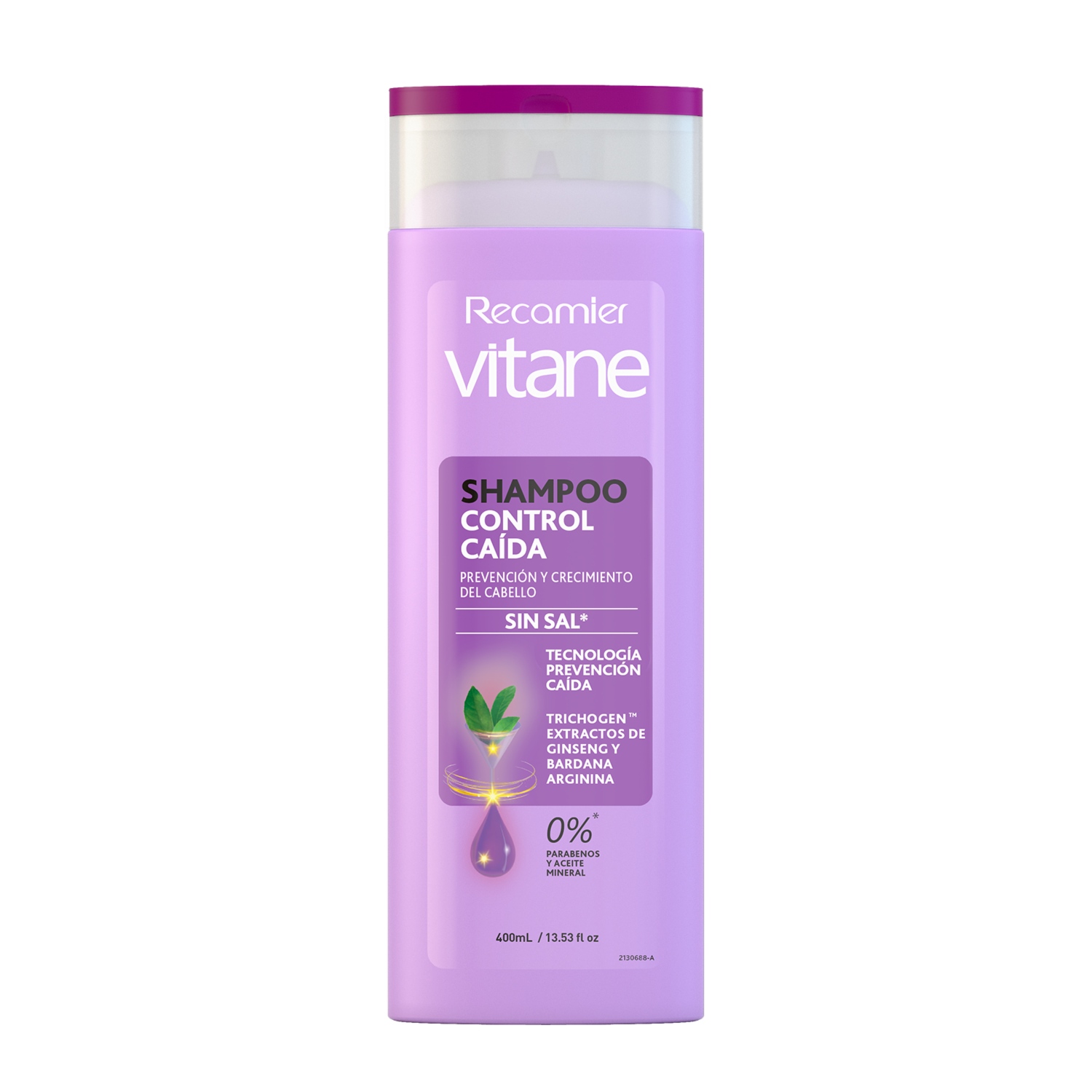 Shampoo De Cabello Acción Anticaída Arginina VITANE 400 Ml