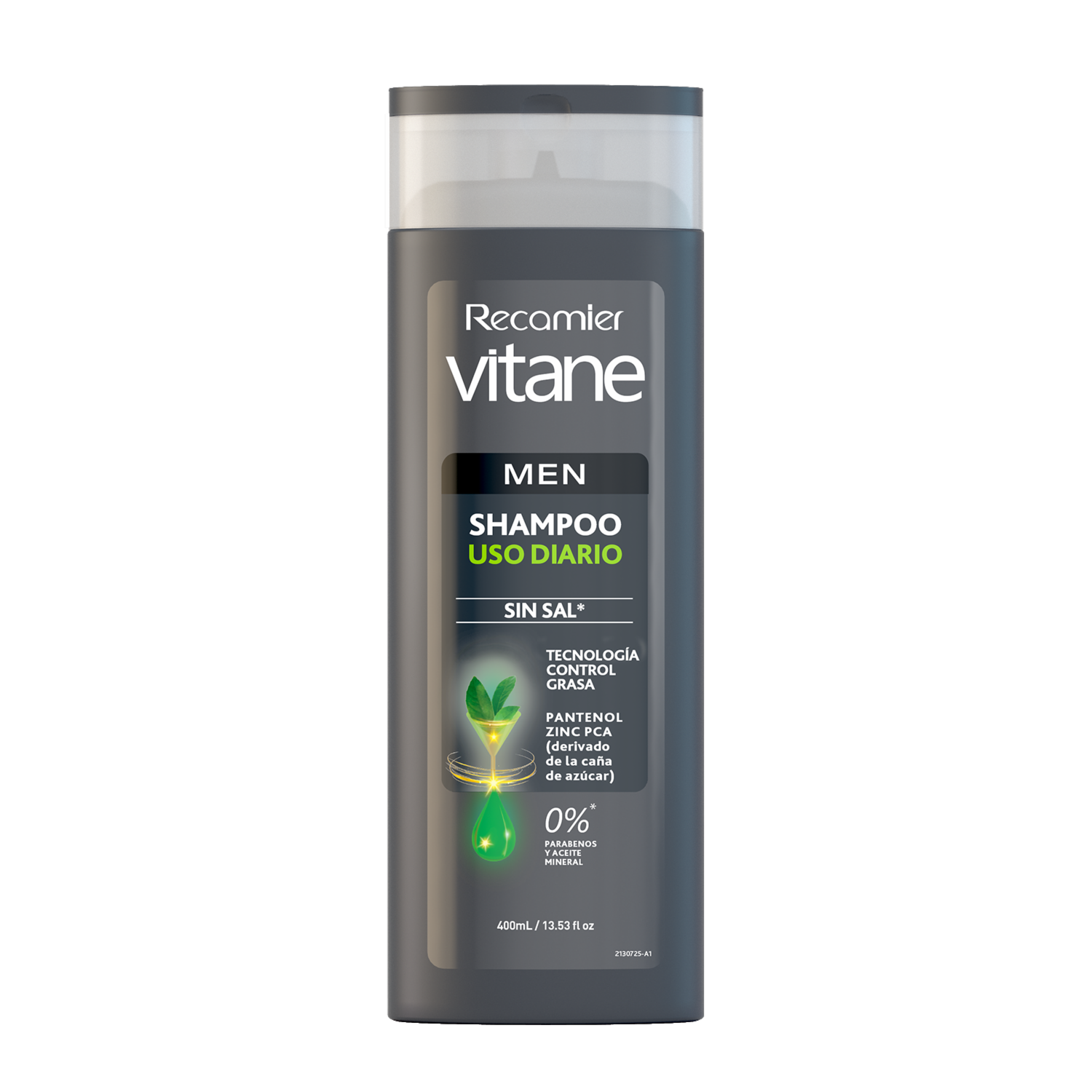 Shampoo De Cabello Men Uso Diario Sin Sal VITANE 400 Ml
