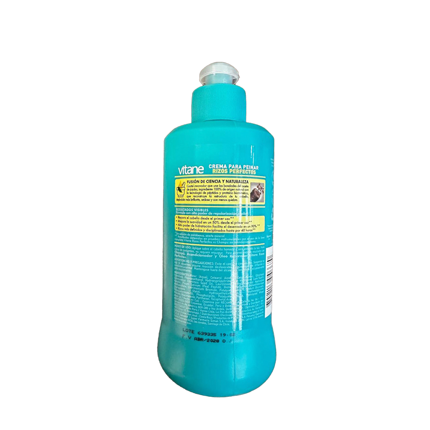 Crema Para Peinar Rizos Perfectos con Péptidos VITANE 300 G