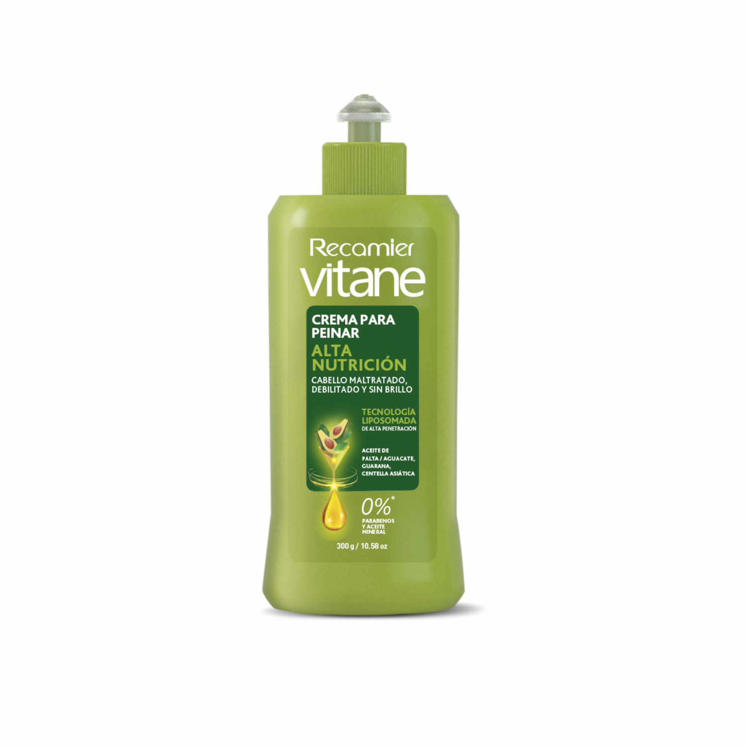 Crema Para Peinar Alta Nutrición VITANE 300 G