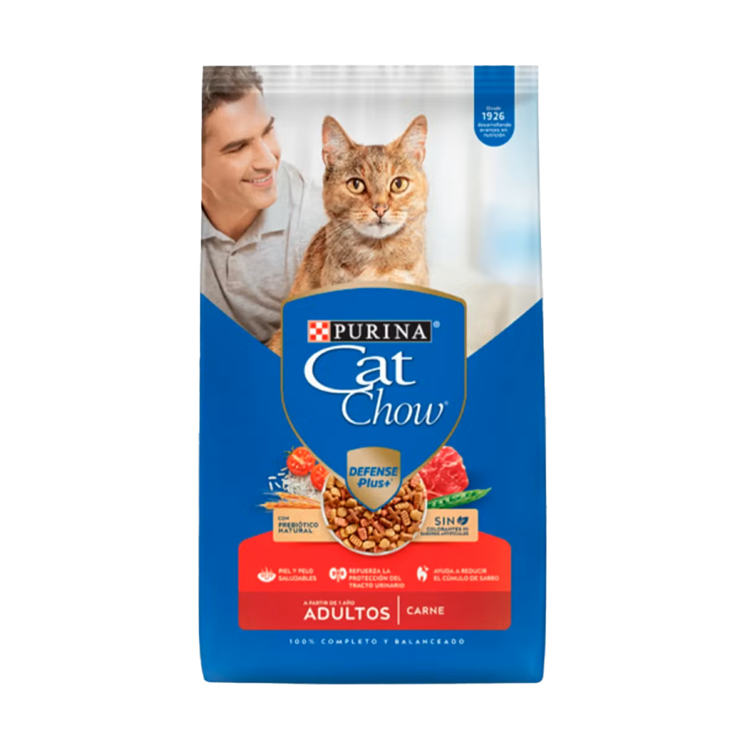 Alimento Para Gatos Adultos Sabor A Carne PURINA CAT CHOW 500 G
