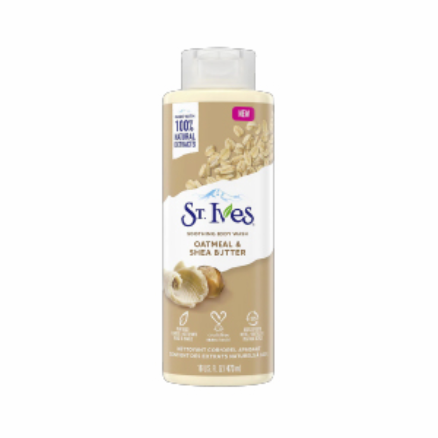 Body Wash Oatmeal & Shea Butter ST.IVES 450 Ml