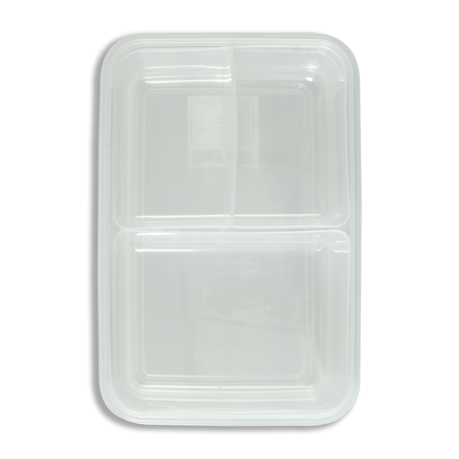 Repostero Rectangular Con Divisiones FREE HOME 1300 Ml