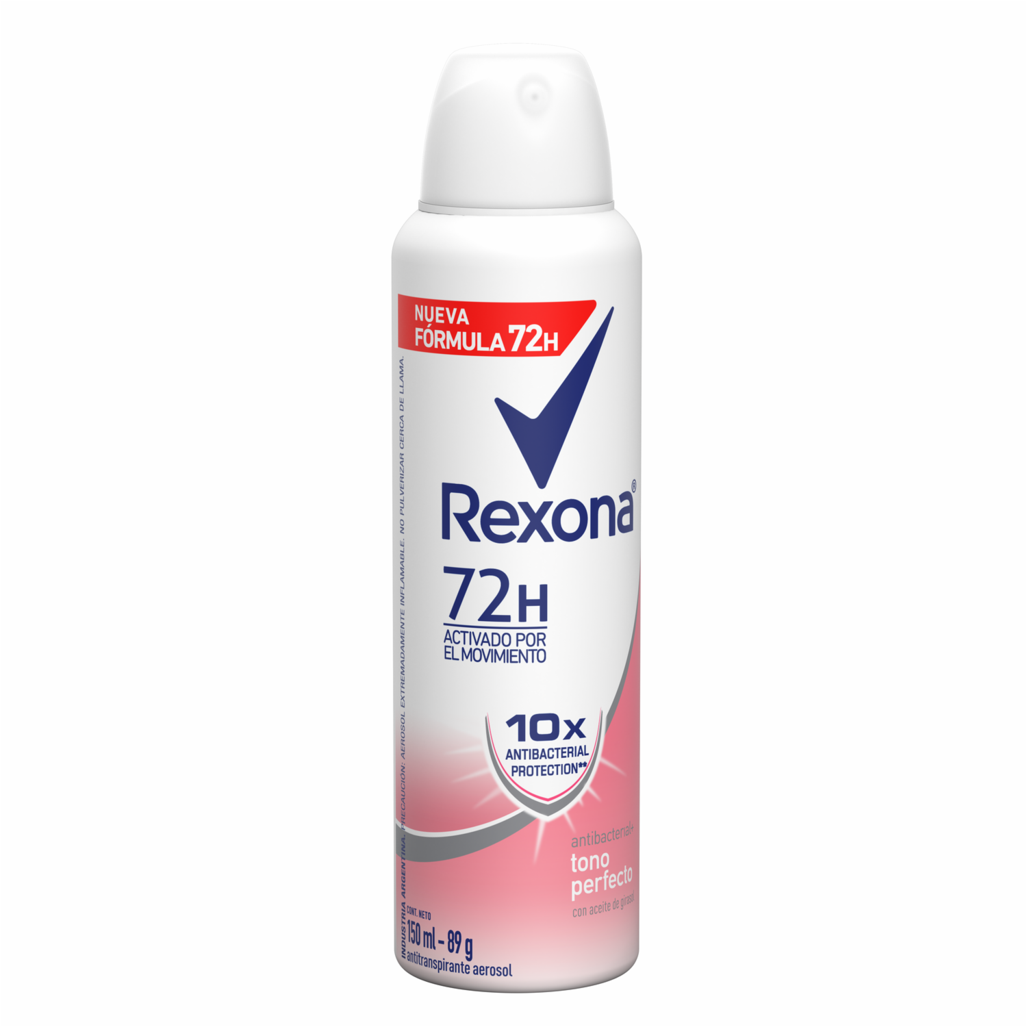 Desodorante En Aerosol Antitranspirante Para Mujer Tono Perfecto REXONA 150 Ml