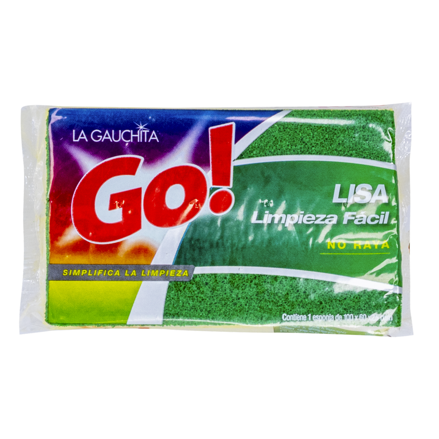 Esponja Lavavajillas Lisa Limpieza Facil GO! Unidad