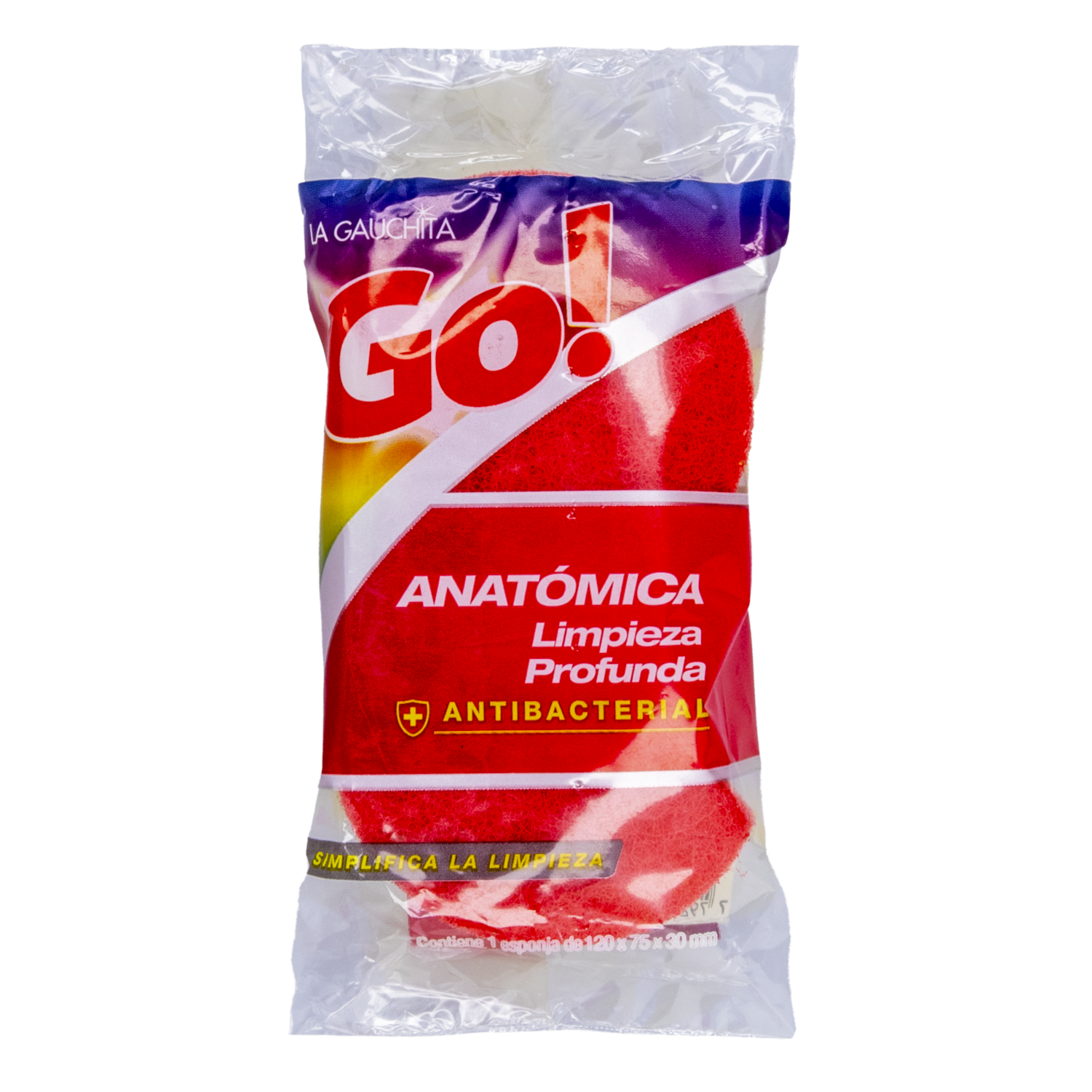 Esponja Lavavajillas Anatomica Limpieza Profunda GO! Unidad
