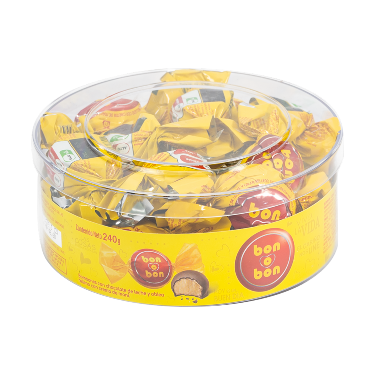 Chocolate Con Leche BON O BON 240 G
