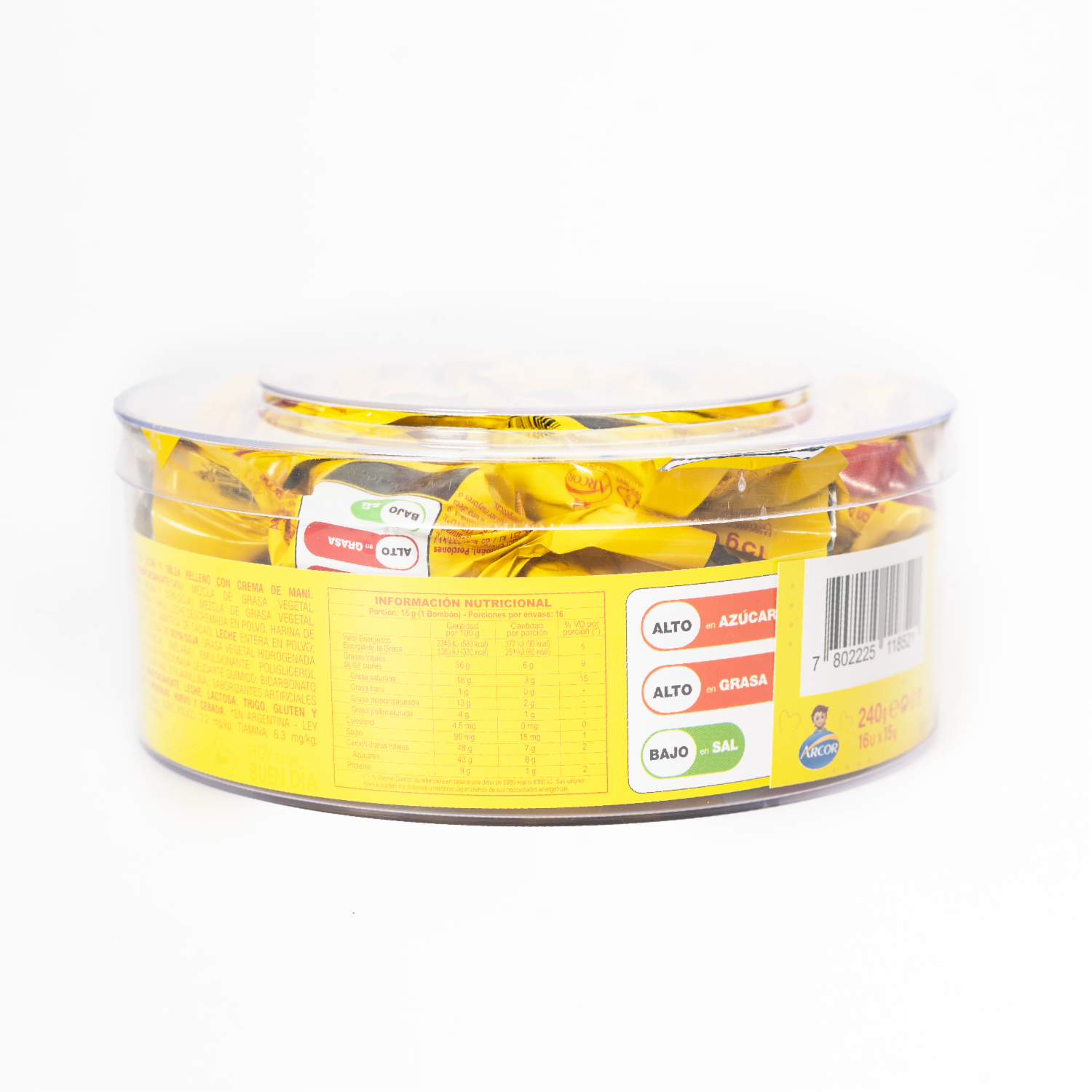 Chocolate Con Leche BON O BON 240 G