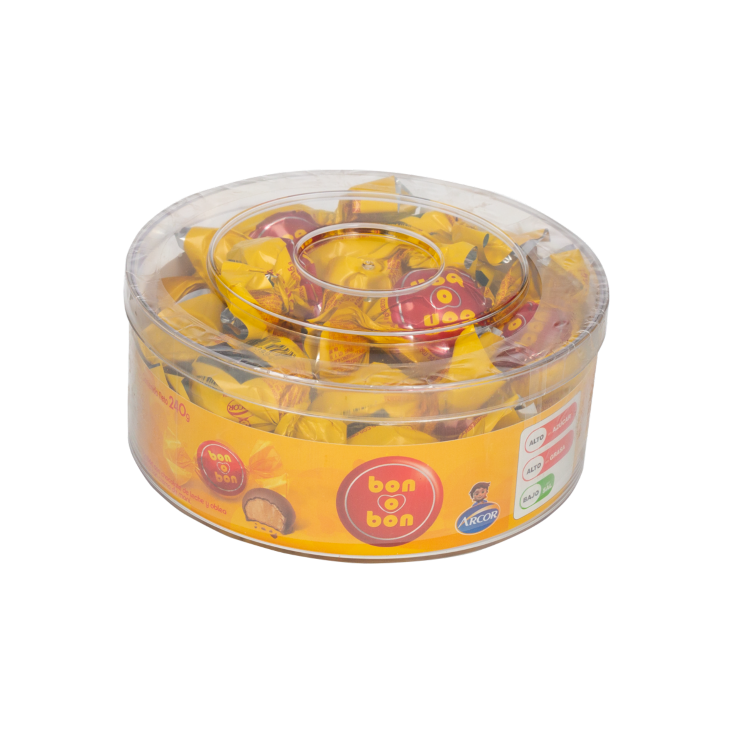 Chocolate Con Leche BON O BON 240 G