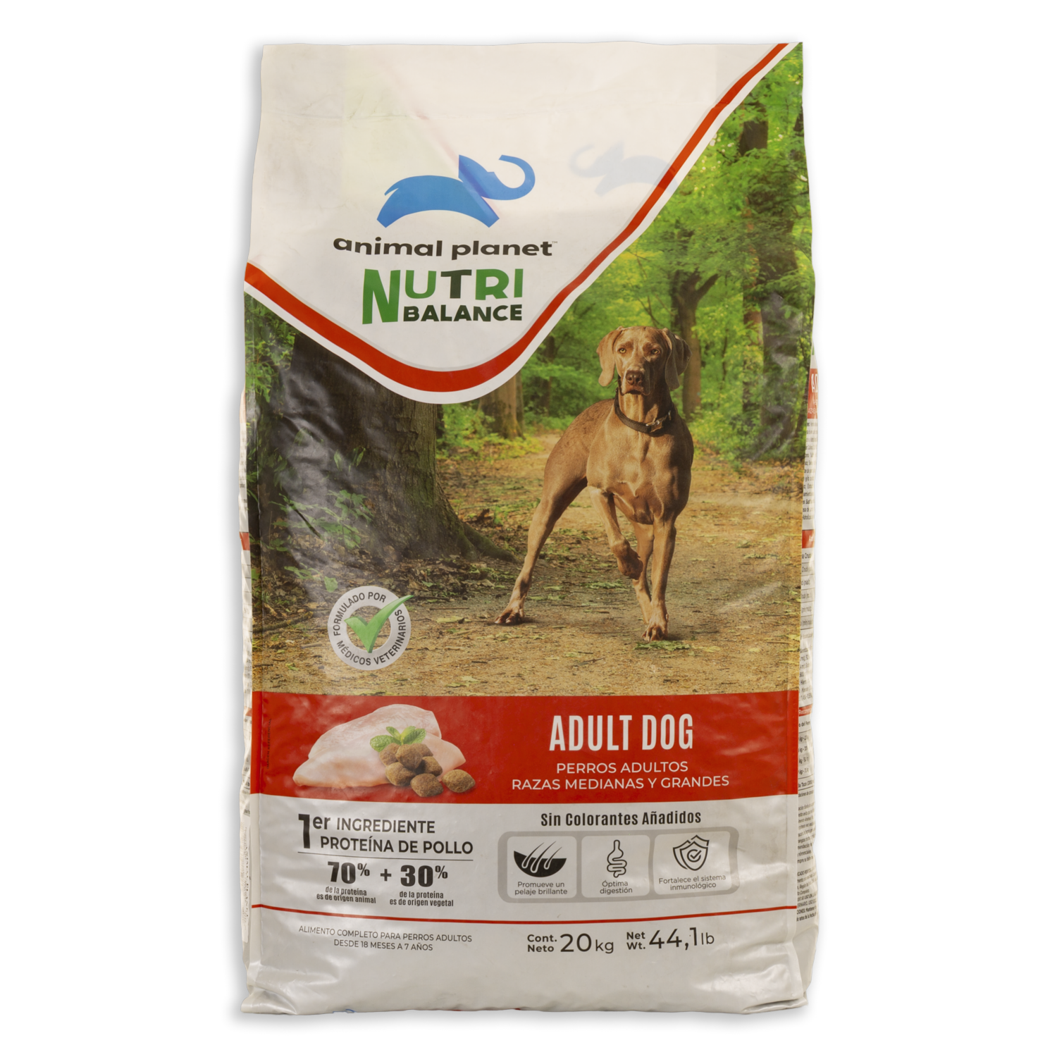 Alimento Para Perros Adultos Razas Medianas Y Grandes Nutri Balance ANIMAL PLANET 20 Kg