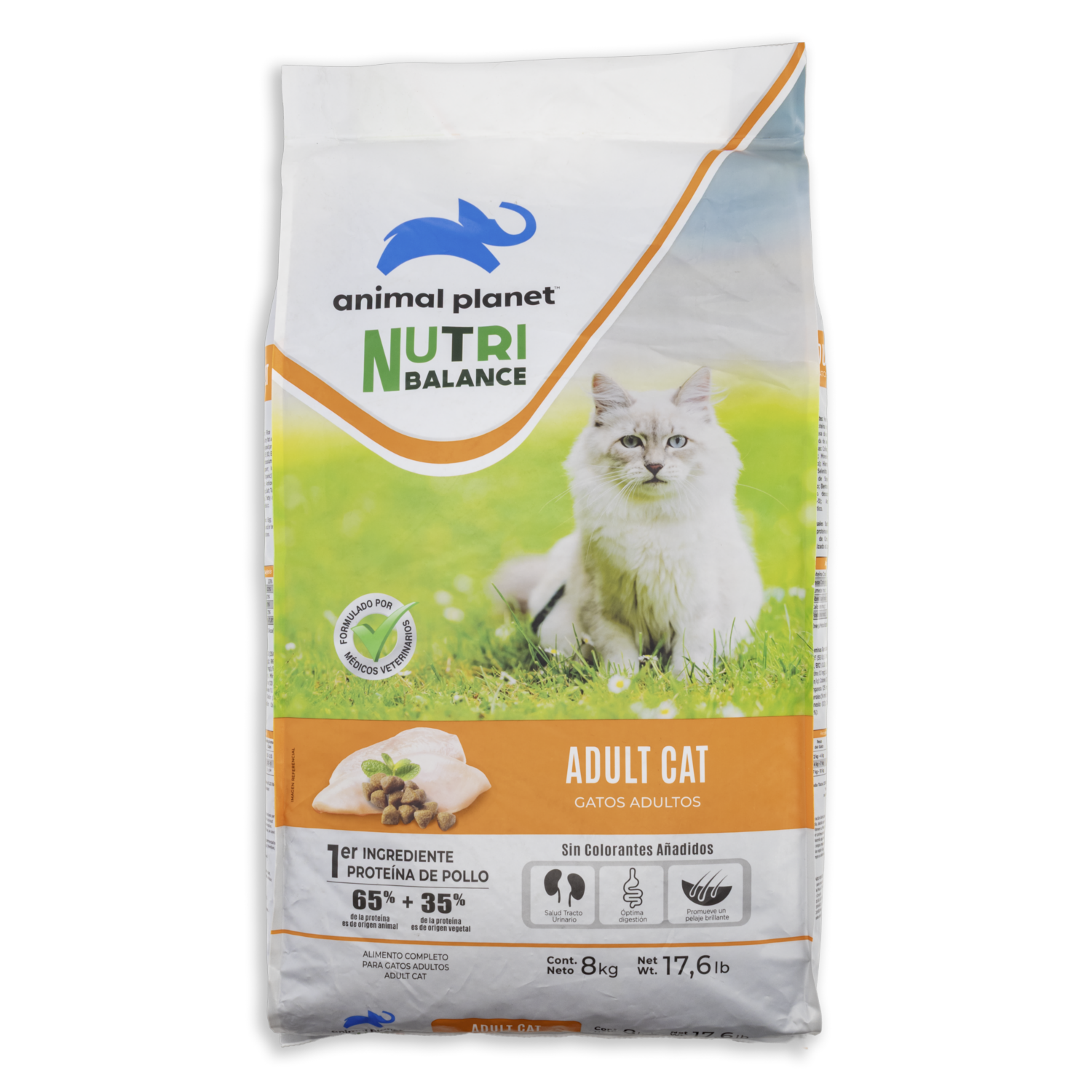 Alimento Para Gatos Adultos Nutri Balance ANIMAL PLANET 8 Kg