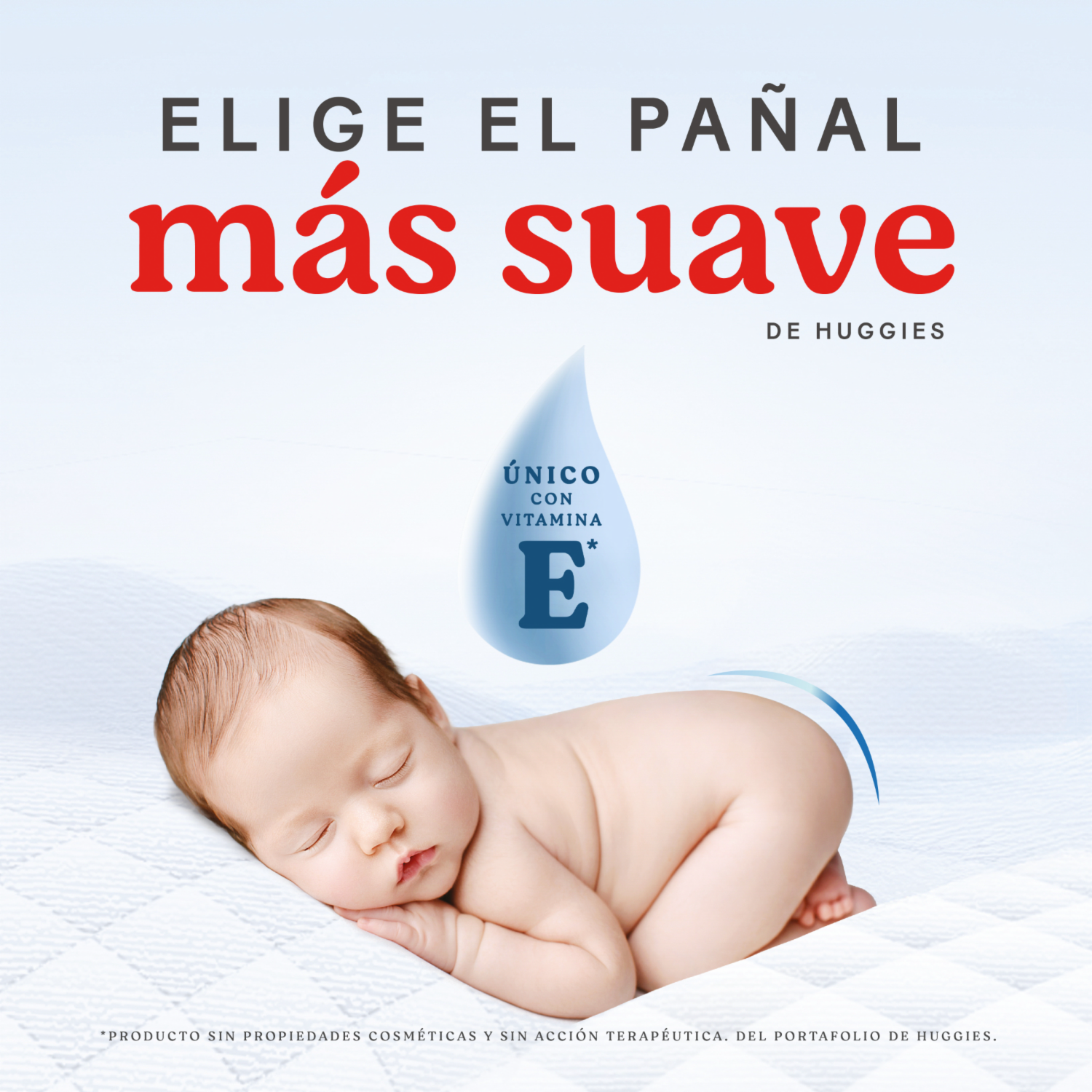 Pañales Dermacare 1/P HUGGIES 68 Unidades