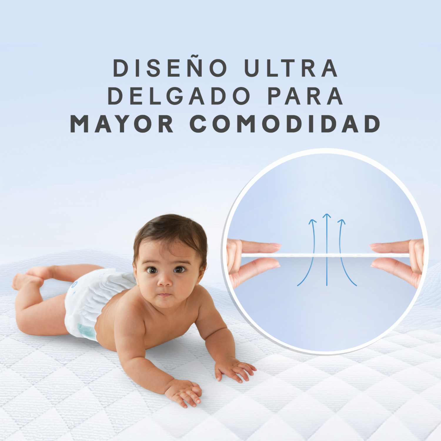 Pañales Dermacare 1/P HUGGIES 68 Unidades