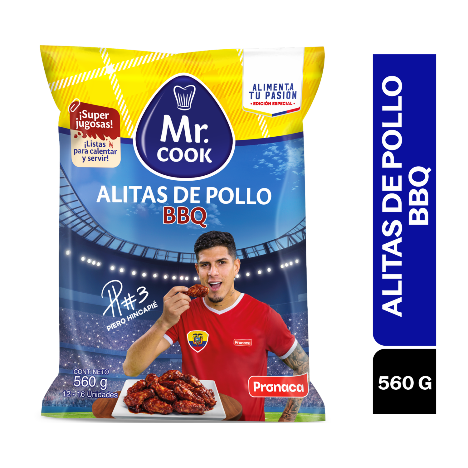 Alitas De Pollo Bbq MR. COOK 560 G