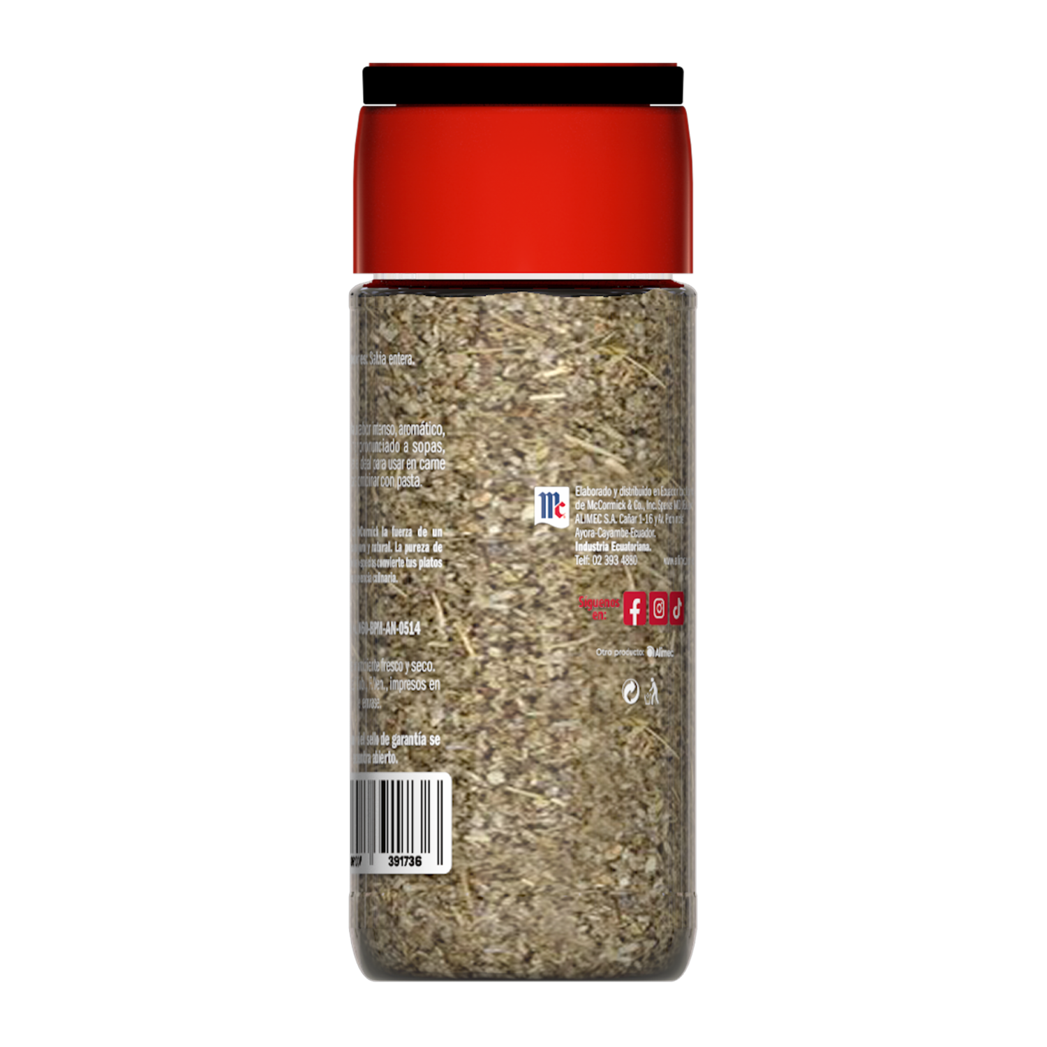 Salvia Entera Frasco MCCORMICK 17 G