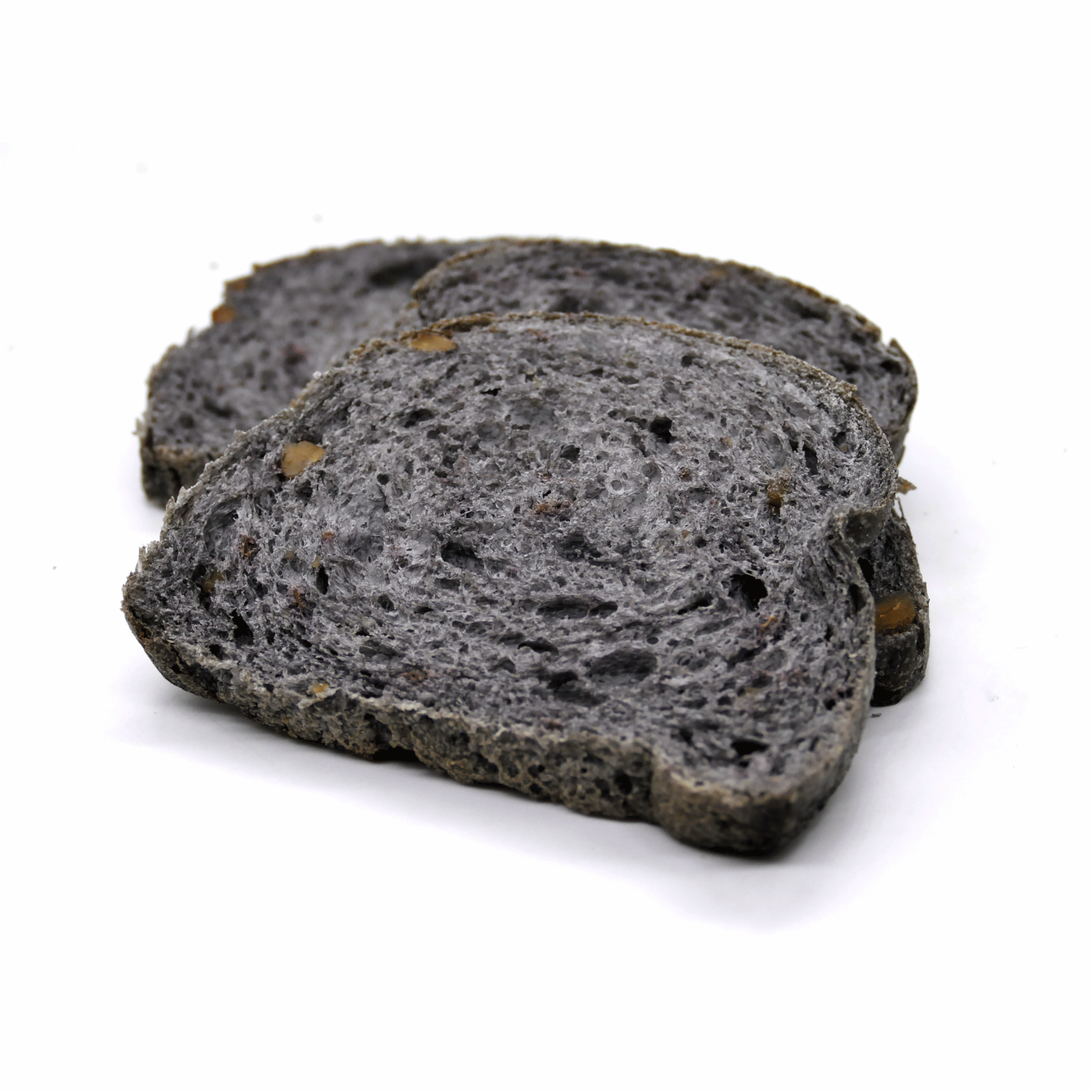 Pan Artesanal Negro De Masa Madre Con Nuez Y Carbon Activado Rebanado MAXIPAN 350 G