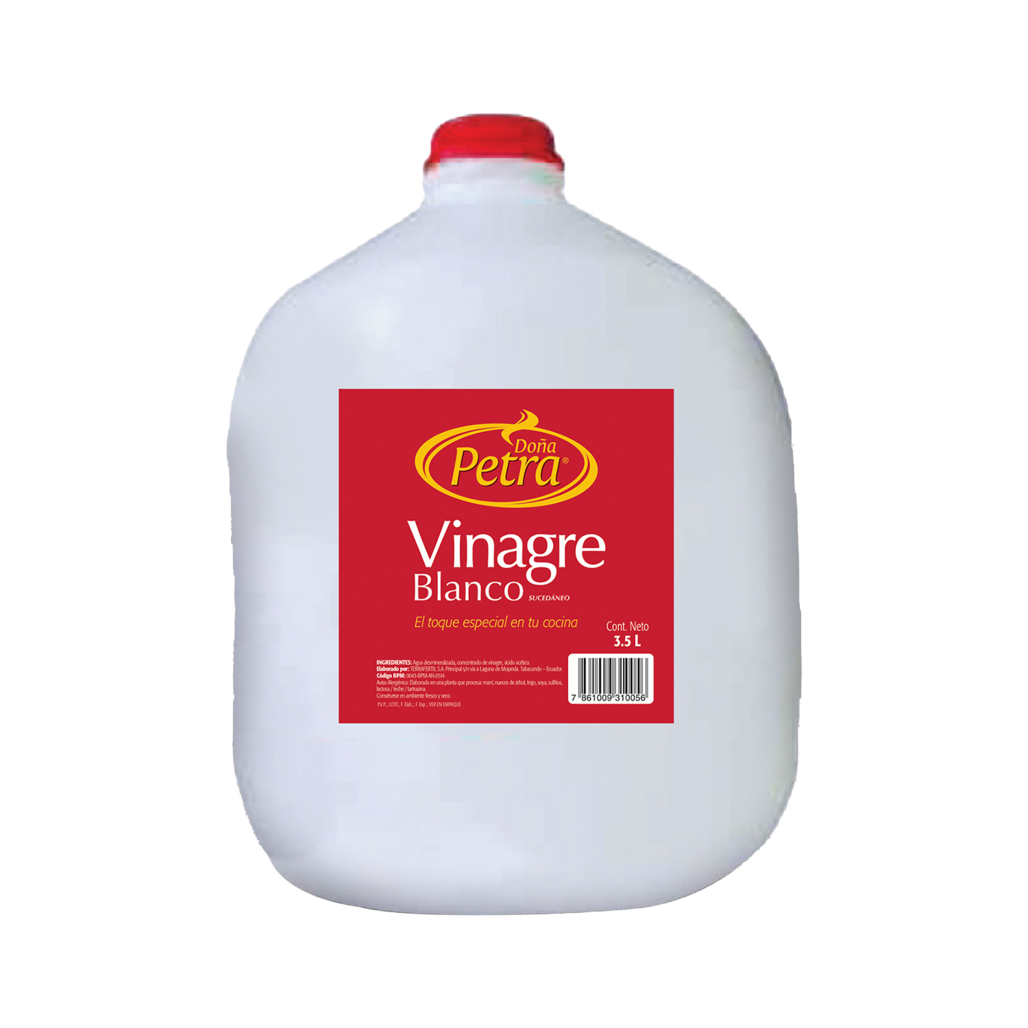 Vinagre Blanco DOÑA PETRA 3500 Ml
